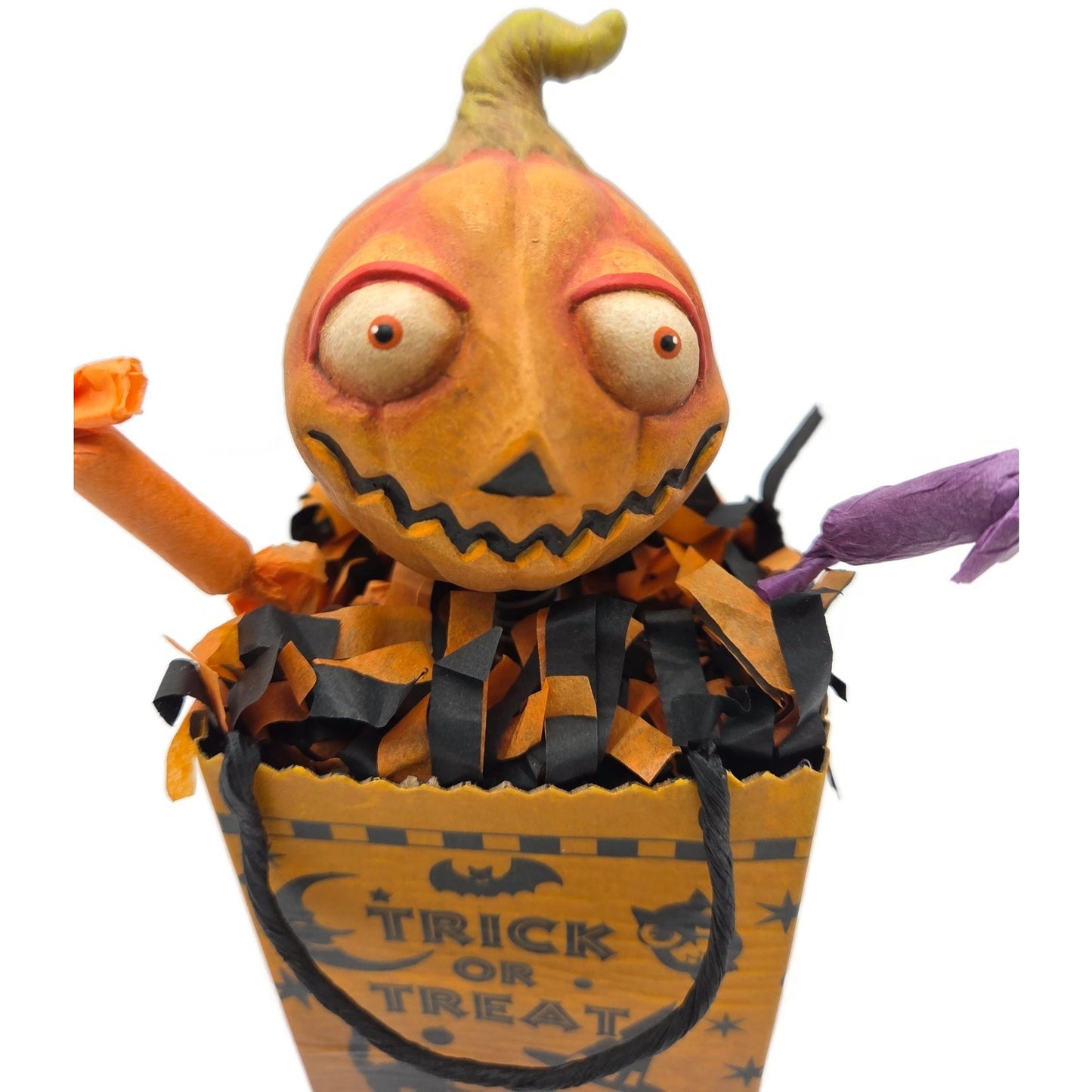 Rucus Studio Boogie Goodie Bag Halloween Candy Box Bobble Head Scott Smith 2002