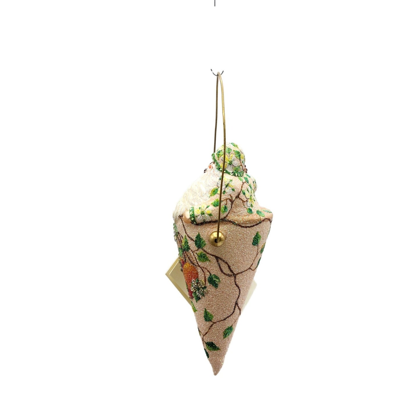 Patricia Breen Victorian Candy Cone Peaches Spring Christmas Tree Ornament