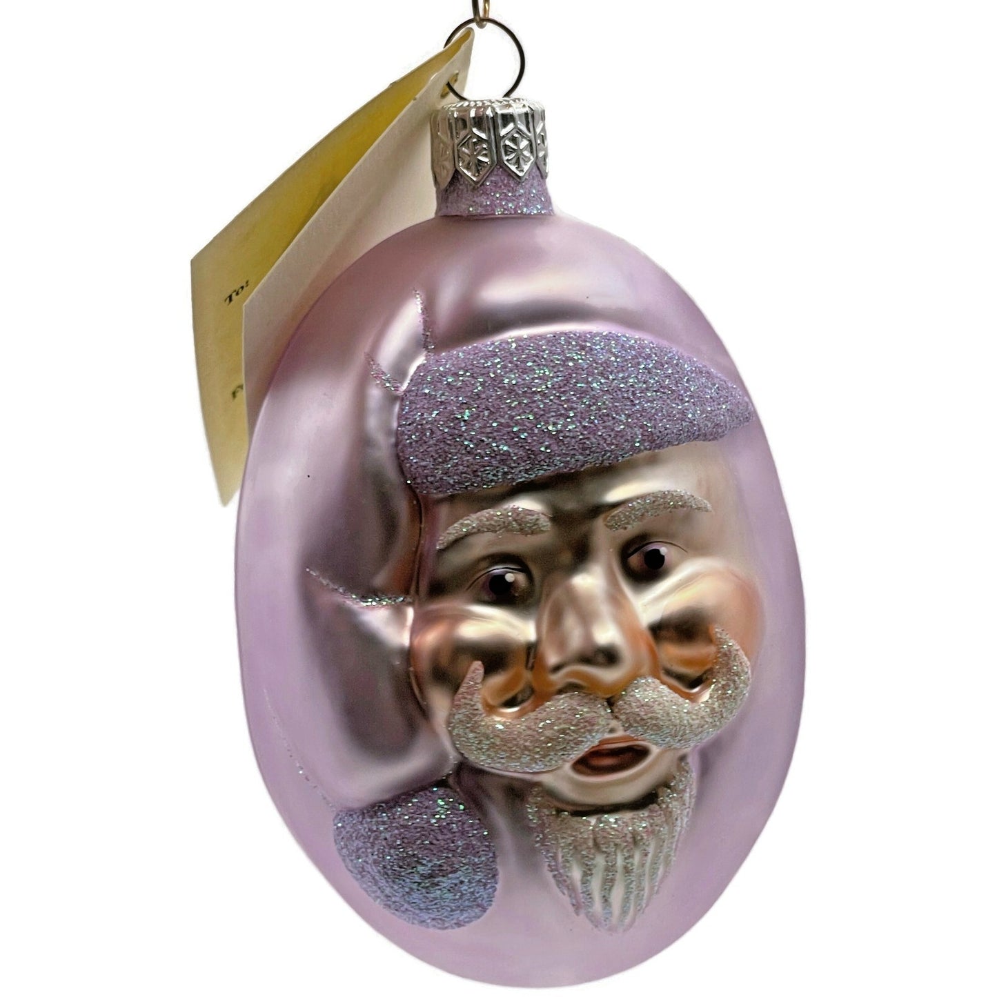Patricia Breen Jelly Bean Santa Claus Lavender Easter Candy Christmas Ornament