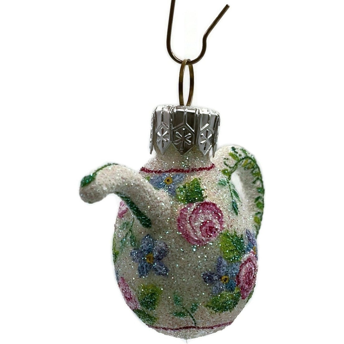 Patricia Breen Ornament Miniature Egg Surprise Teapot Easter Spring Christmas