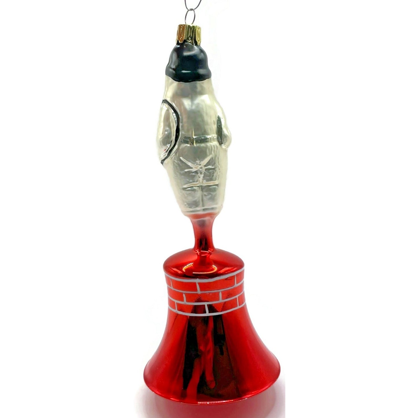 Christopher Radko Chimney Sweeps Red Bell Christmas Tree Ornament 92-179-0