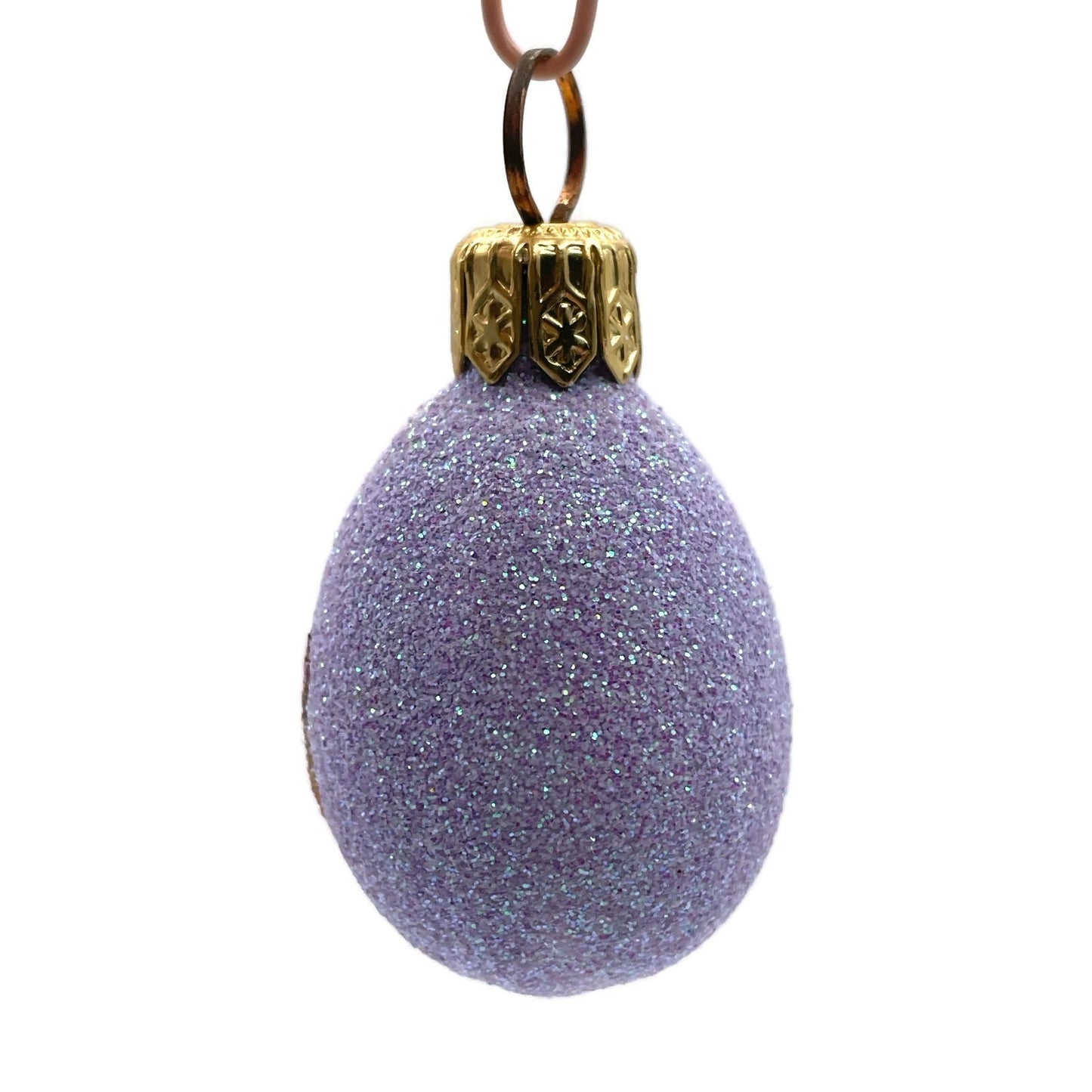 Patricia Breen Miniature Egg Surprise Teddy Bear Easter Christmas Tree Ornament