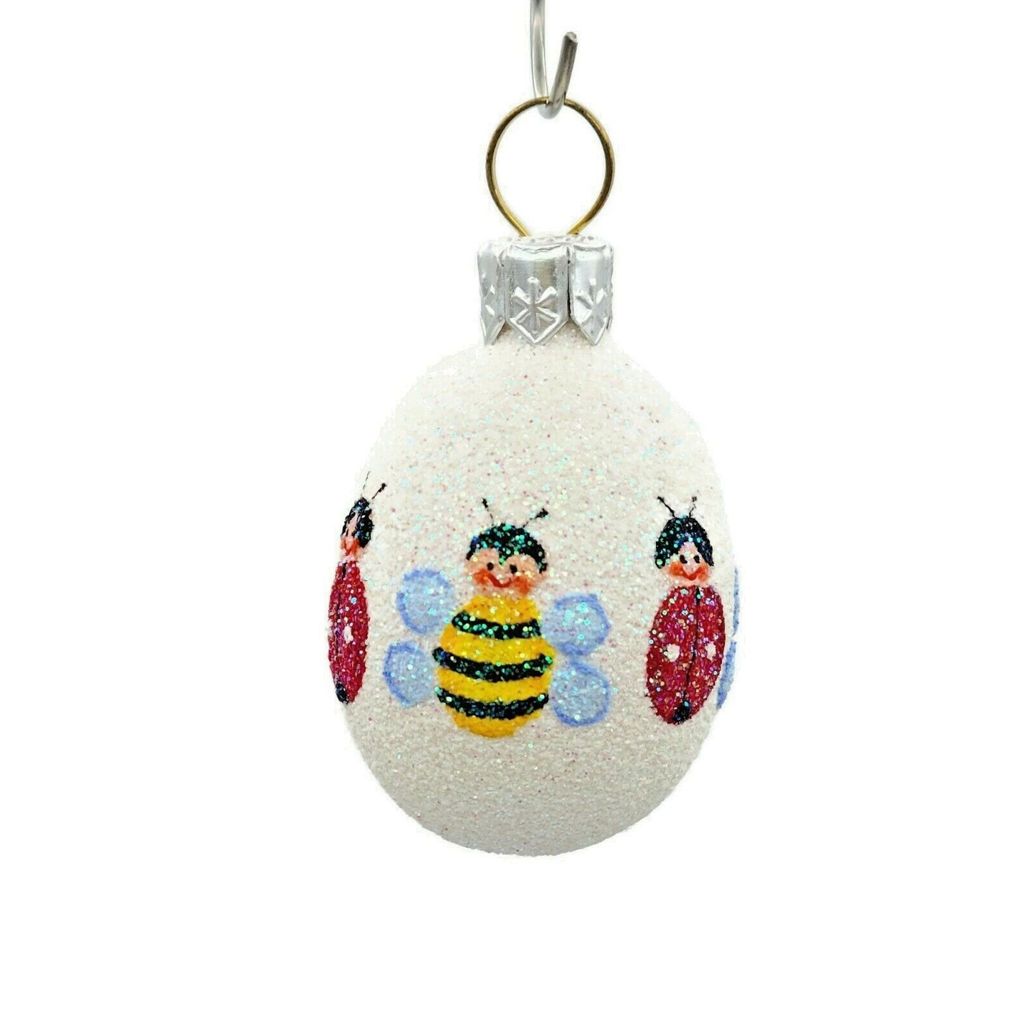 Patricia Breen Miniature Egg Insects Ladybug Bee Easter Spring Holiday Ornament