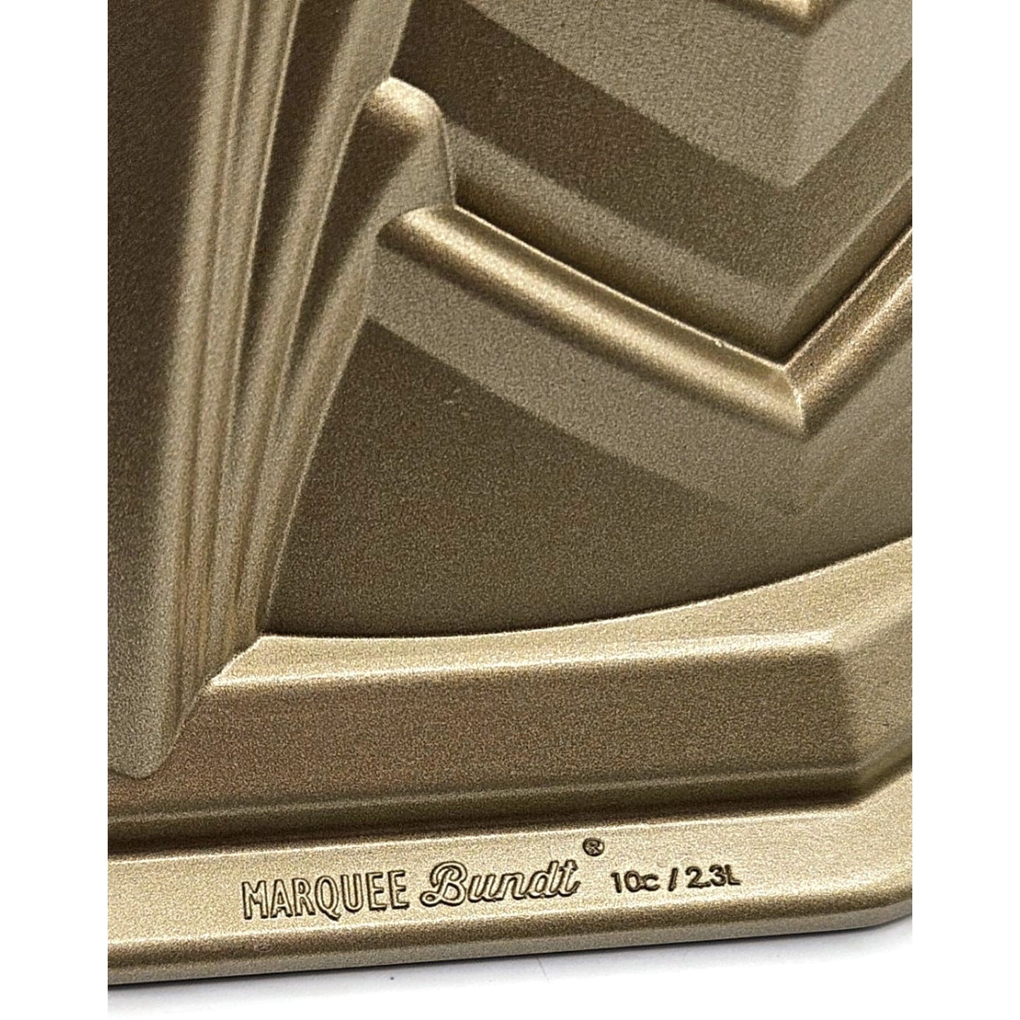 Marquee Bundt Cake Pan 10 Cups Geometric Non Stick Williams Sonoma Nordic Ware