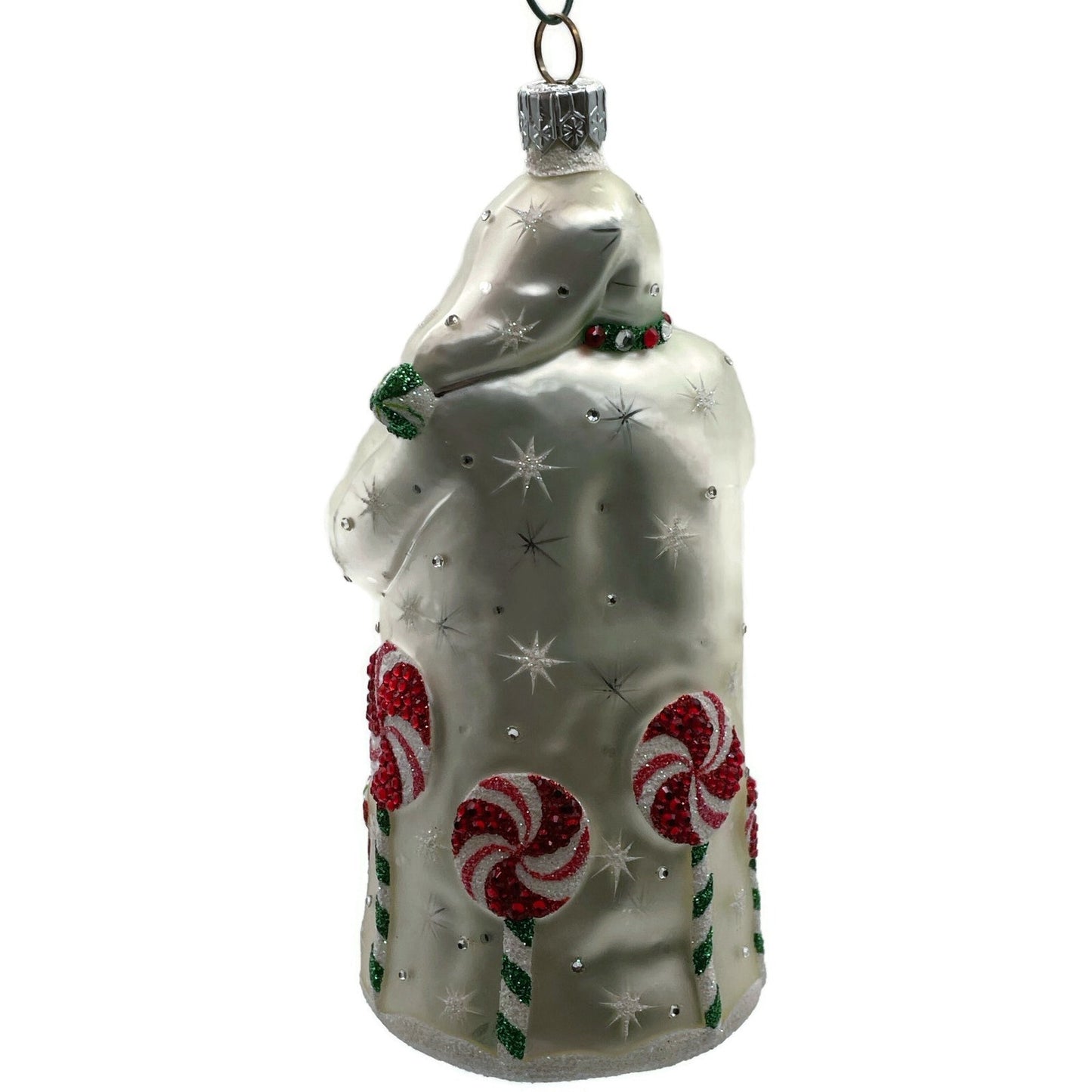 Patricia Breen Torun Santa Pearl Candy Canes Gingerbread Christmas Tree Ornament