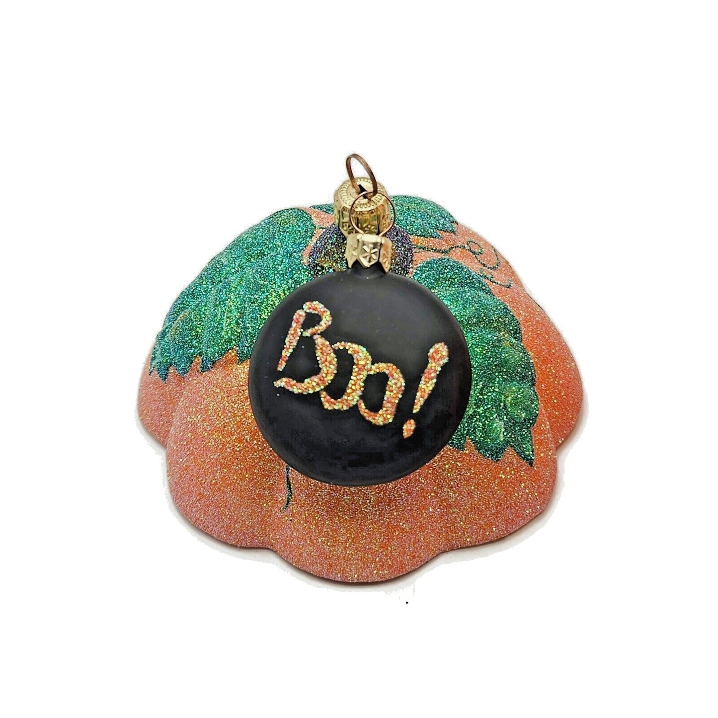 Patricia Breen Great Pumpkin Halloween Jack-O-Lantern Clip On Christmas Ornament
