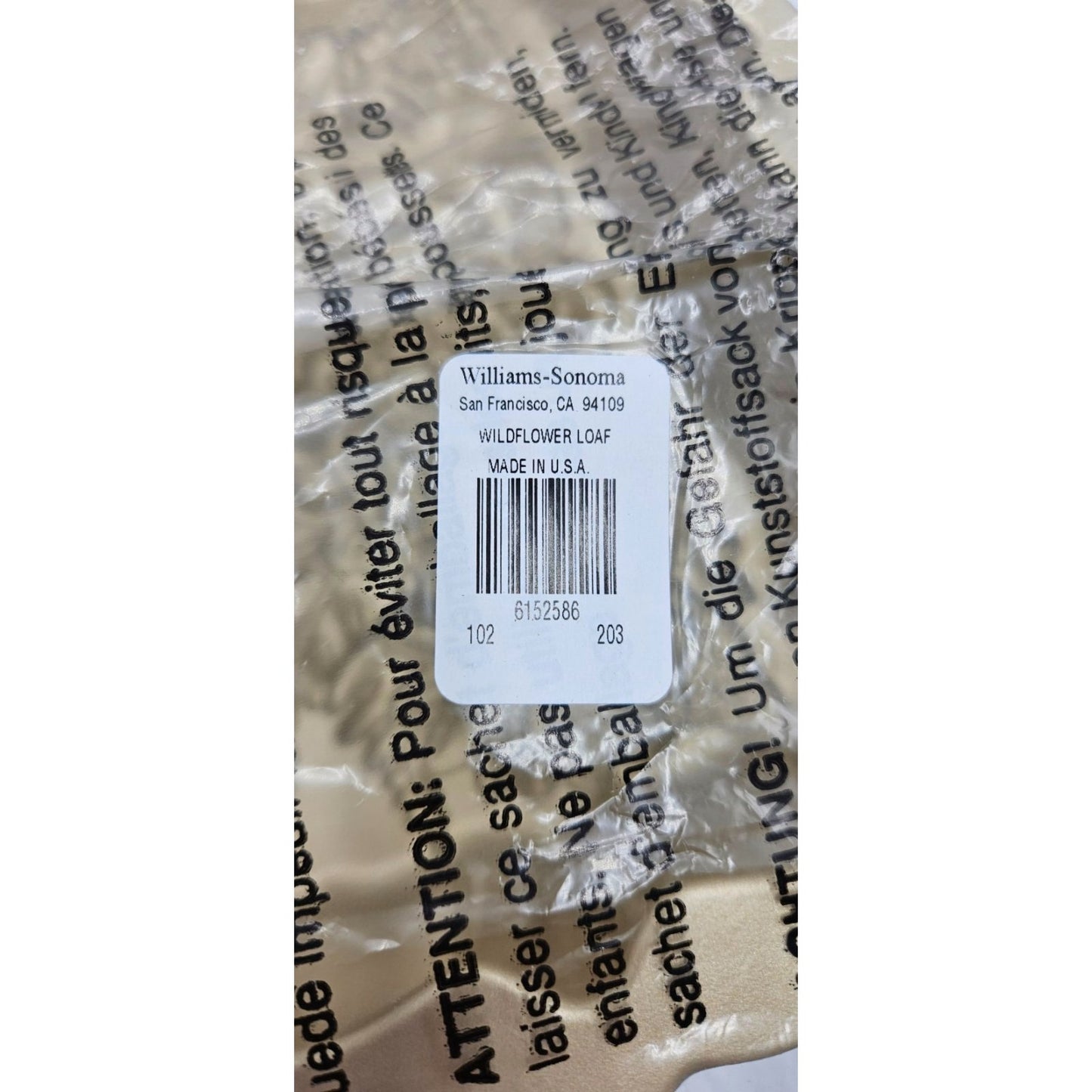 Wildflower Loaf Cake Pan 6 Cup Heavy Cast Gold Williams Sonoma Nordic Ware