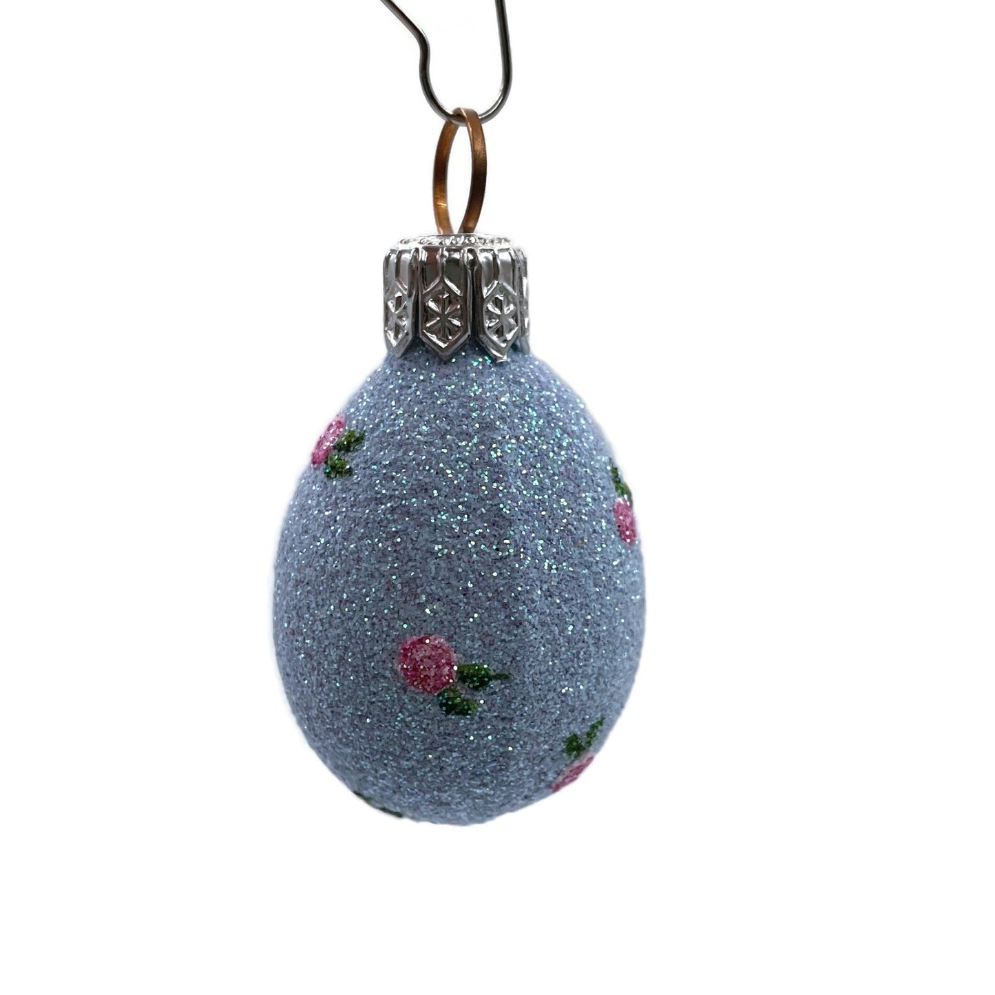 Patricia Breen Miniature Egg Roses Small Easter Holiday Christmas Tree Ornament