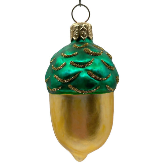 Patricia Breen Walk in the Woods Acorn Nuts Fall Holiday Christmas Tree Ornament