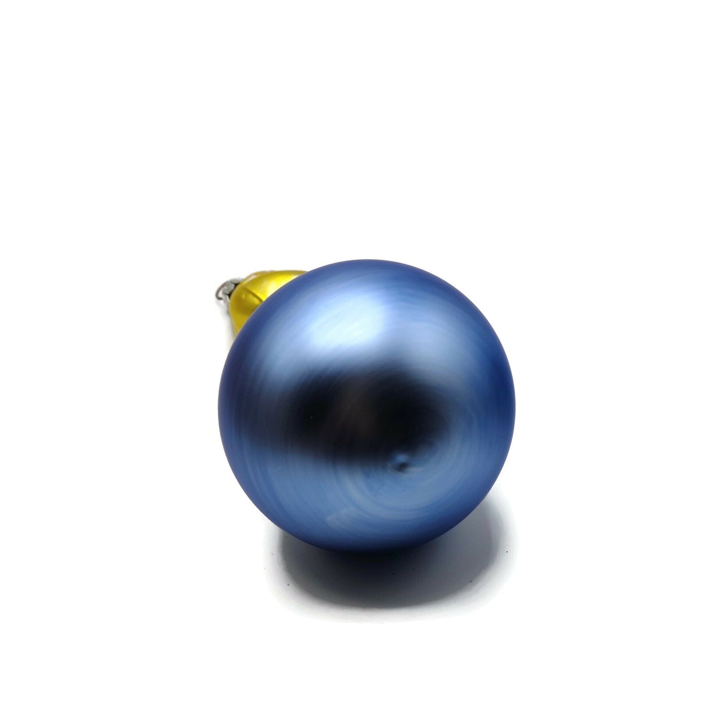 Patricia Breen Marinista Santa Matte Ball Fishing Nautical Christmas Ornament