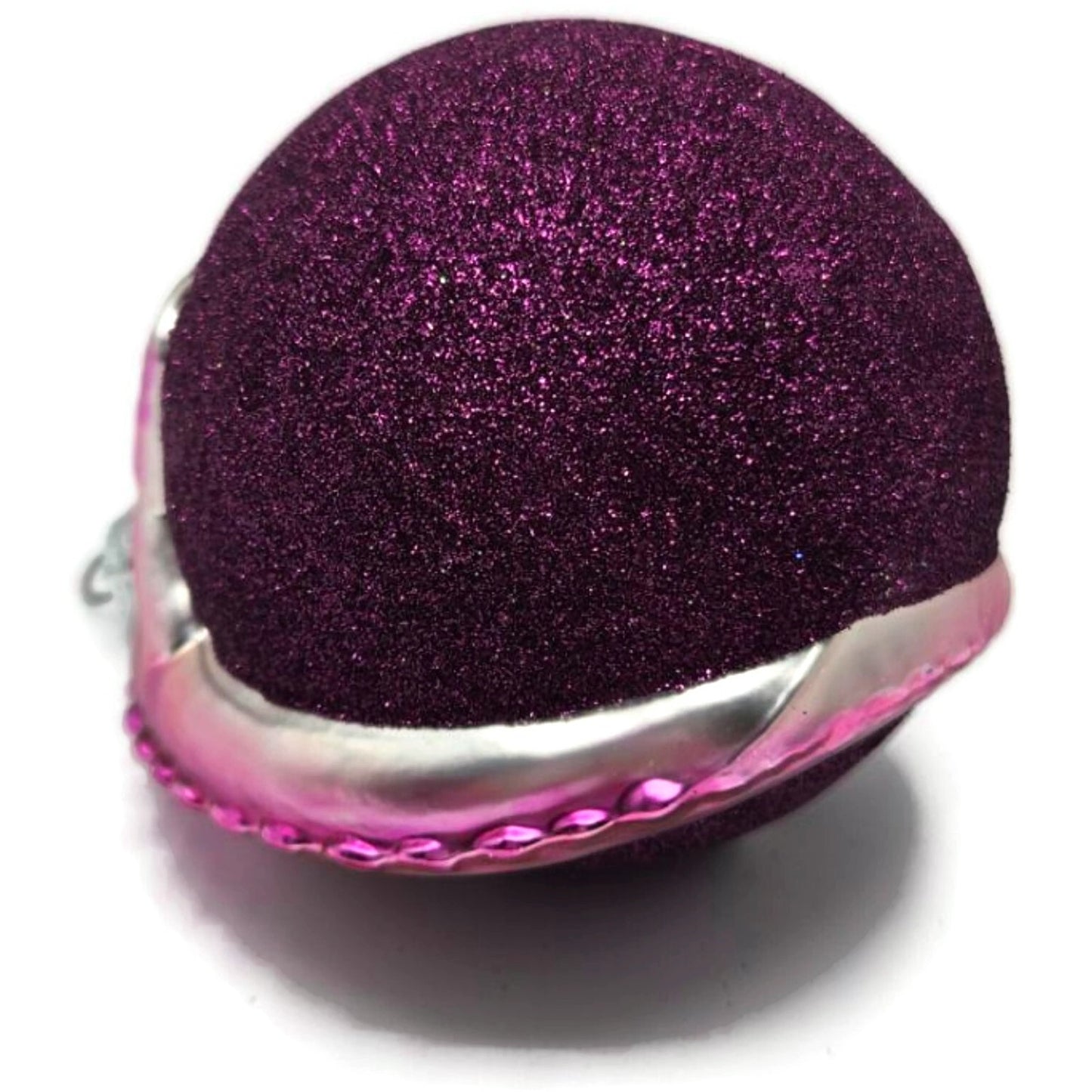 Patricia Breen Chameleon Fuchsia Glittered Christmas Tree Ornament Milaegers