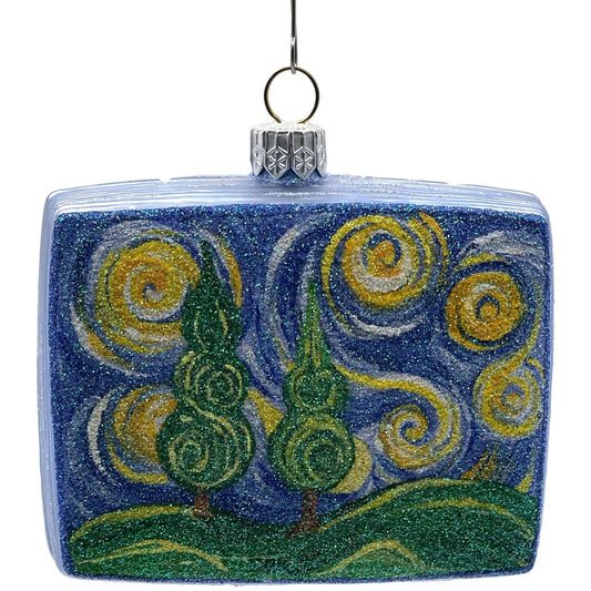 Patricia Breen Greetings Dear Theo Starry Starry Night Spring Christmas Ornament