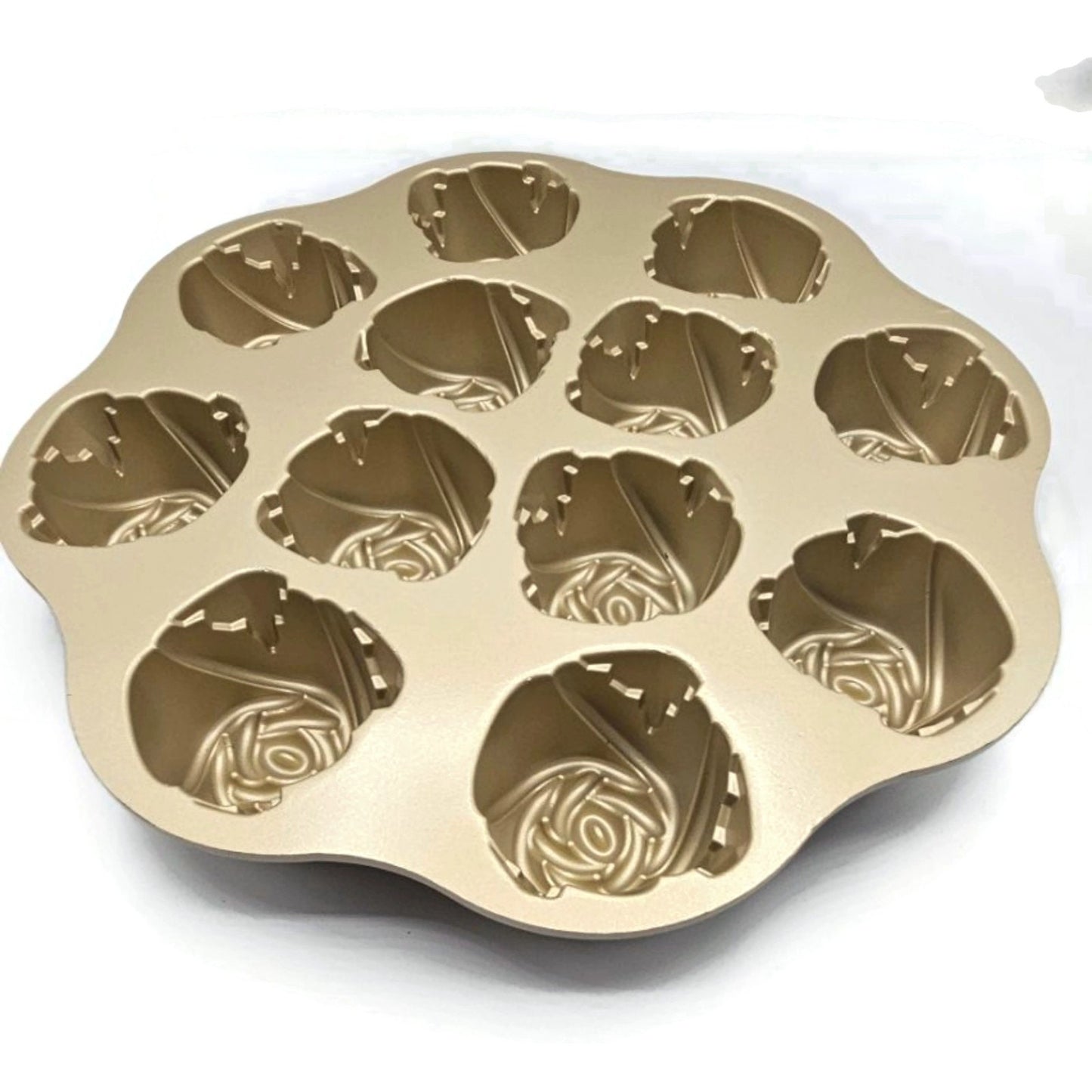 Sweetheart Rose Pan Mini Bundt Cakelet Non Stick Williams Sonoma Nordic Ware