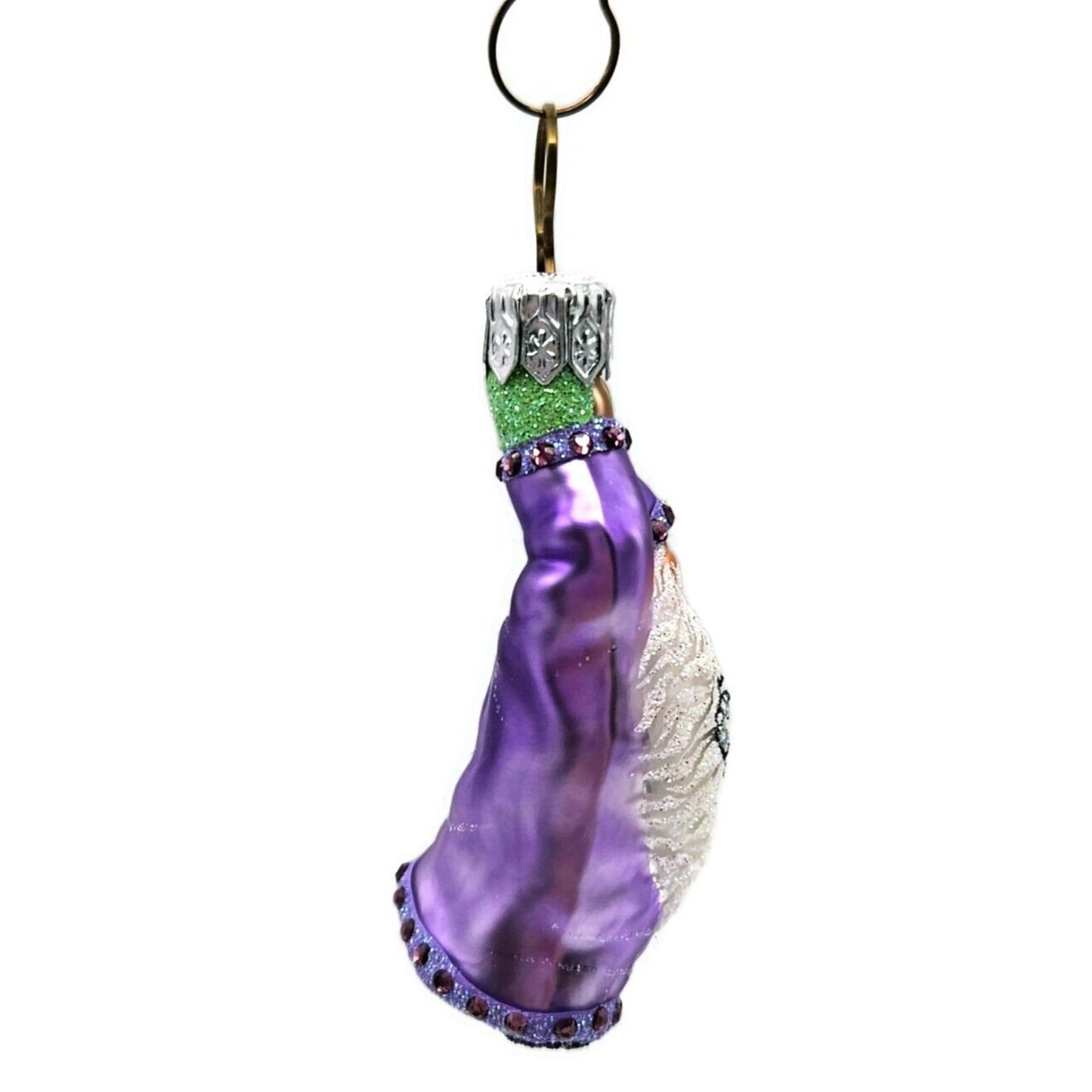 Patricia Breen Through the Spring Sky Violet Spring Christmas Holiday Ornament