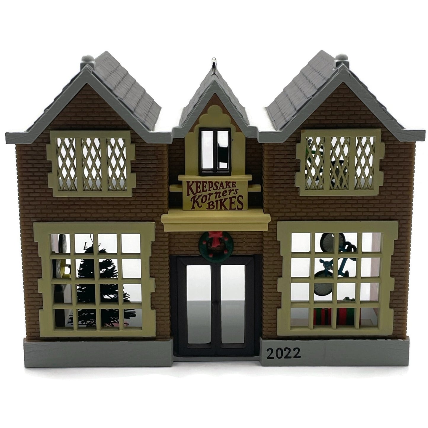 Hallmark Keepsake Korners Bicycle Shop 2022 Tom Best Christmas Tree Ornament