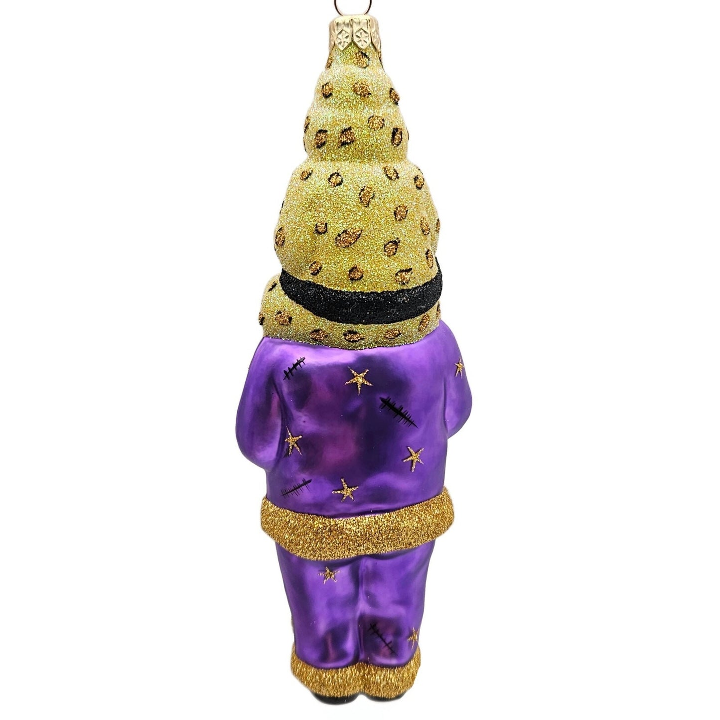 Patricia Breen Carry Me Santa Frankenstein Leopard Boy Stars Halloween Ornament