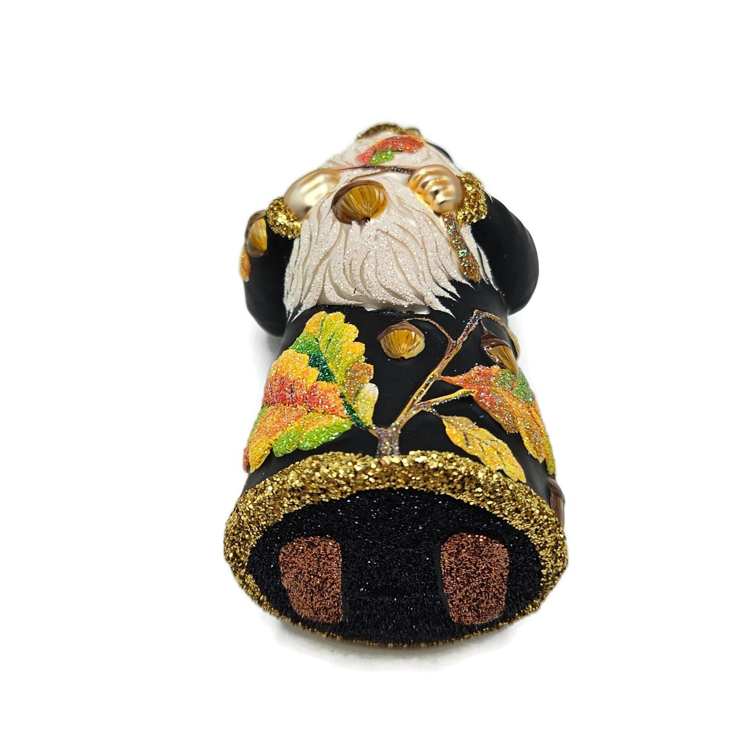 Patricia Breen From Little Acorns Black Santa Claus Fall Christmas Tree Ornament