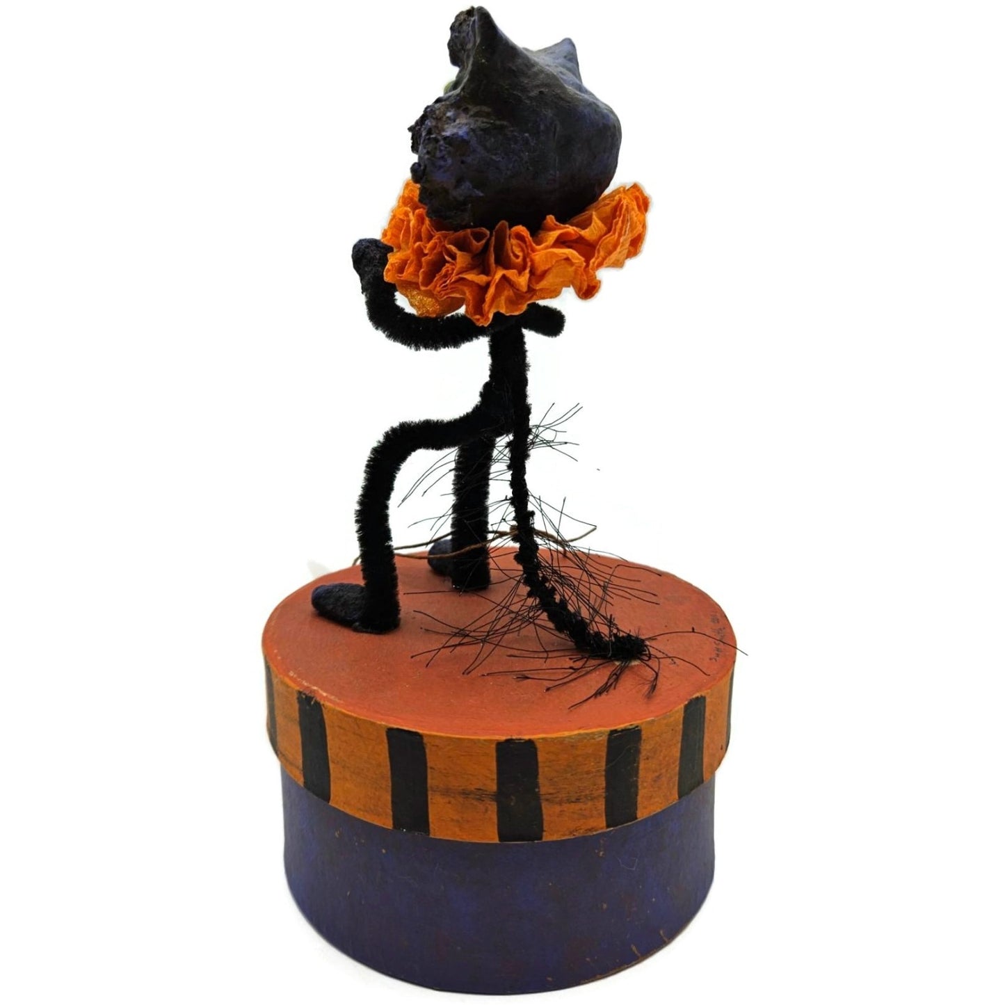 Rucus Studio Scott Smith Brat Cat Halloween Purple Black Figure Candy Box Decor