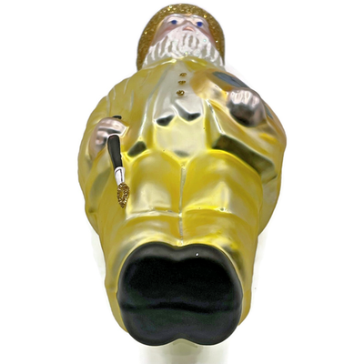 Patricia Breen M Claude Monet Yellow Artist Palette Christmas Ornament AIC 959511