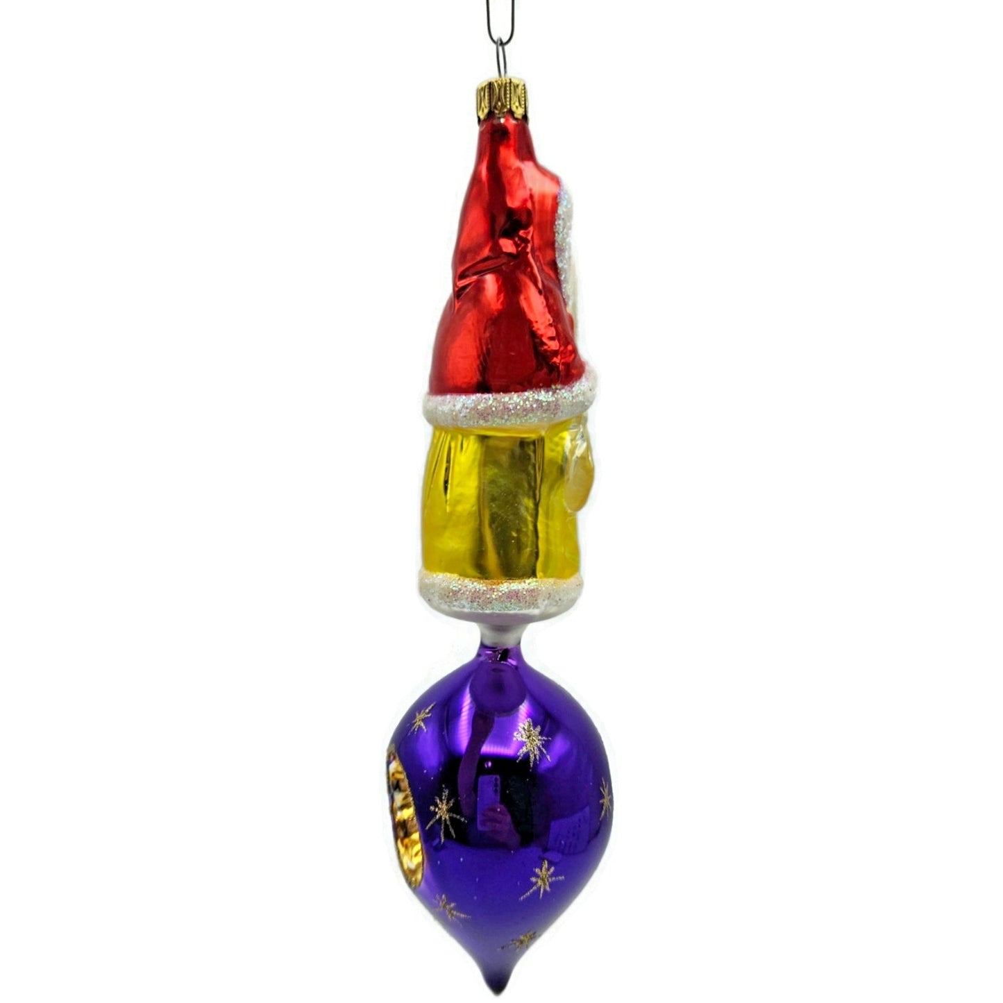 Christopher Radko Georgian Santa Claus Reflector Christmas Ornament 93-292-0