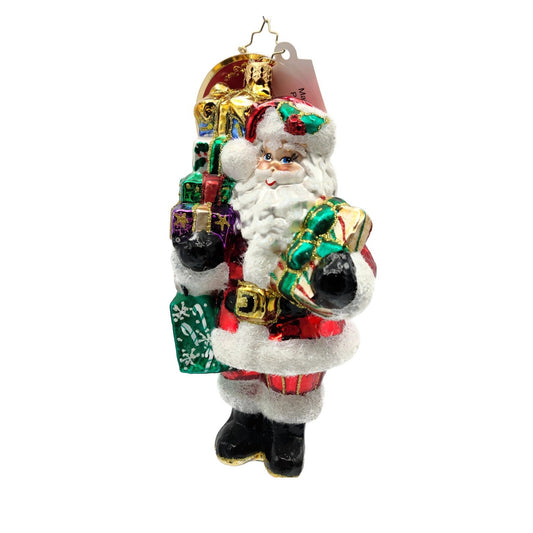 Christopher Radko From Santa With Love Christmas Holiday Tree Ornament 1021343