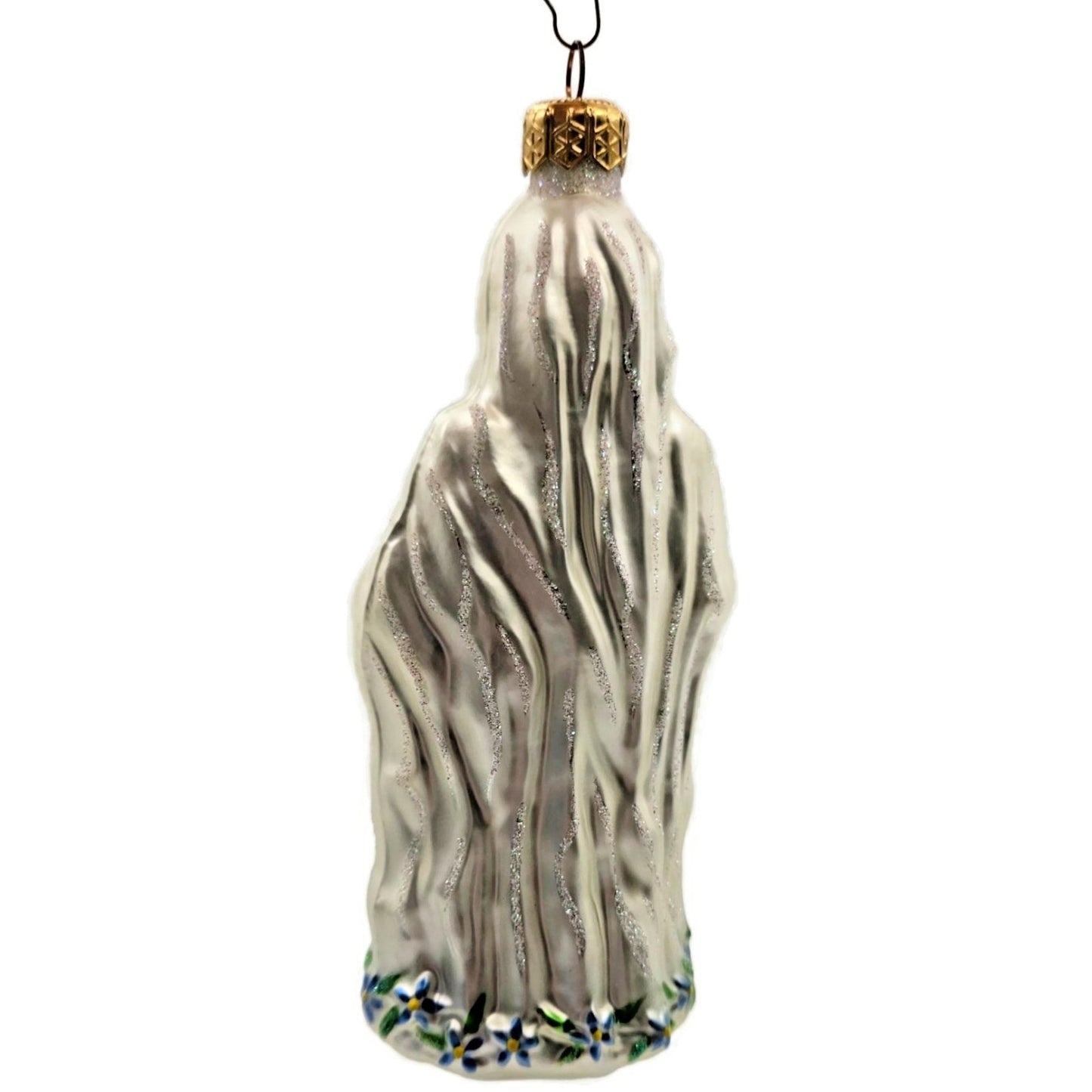 Patricia Breen Bountiful Madonna Baby Jesus Flowers Religous Christmas Ornament