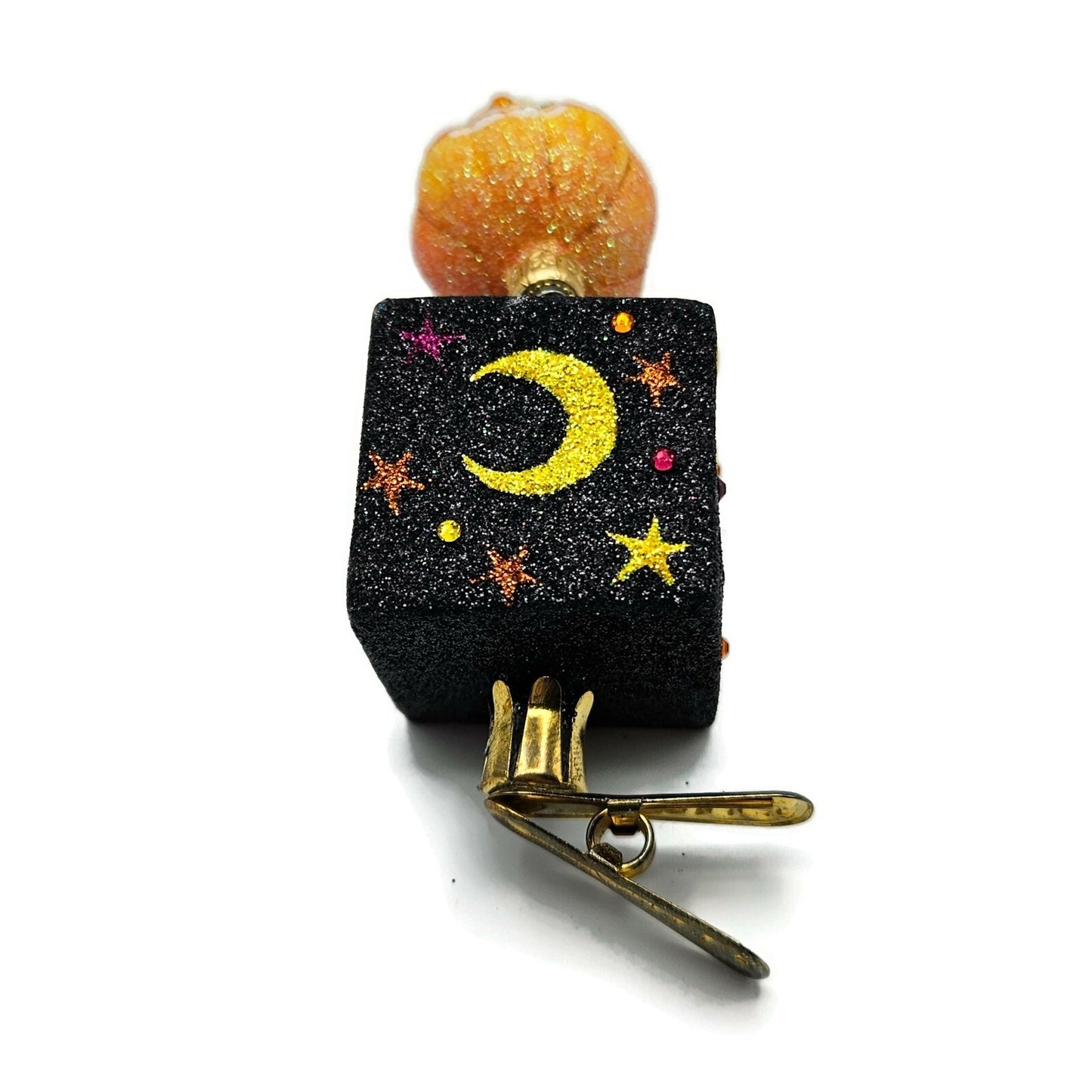Patricia Breen Jolly Surprise Jack-O-Lantern Orange Pumpkin Halloween Ornament