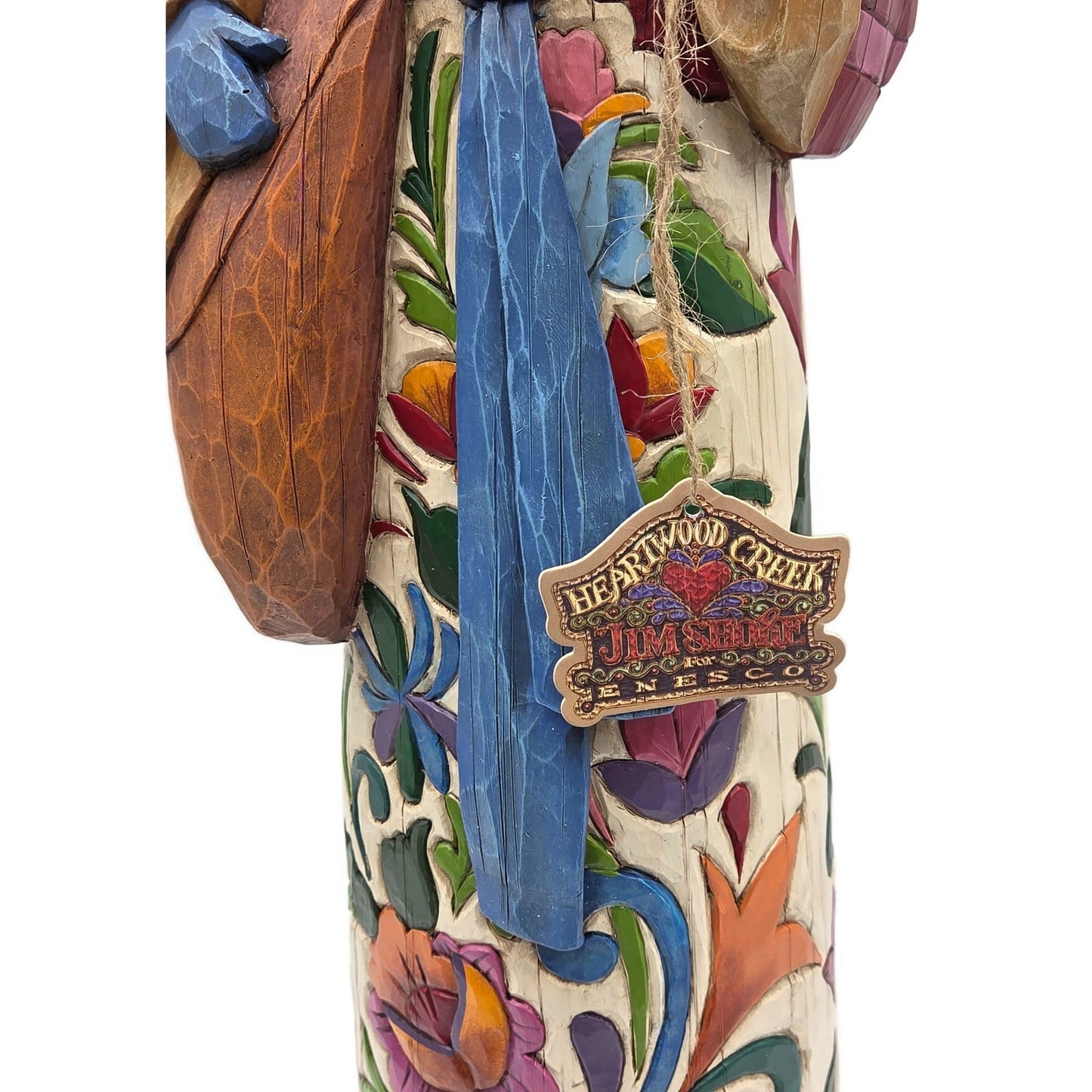 Jim Shore Heartwood Creek Hand-Painted Santa Seasonal Figure Enesco Folk Art