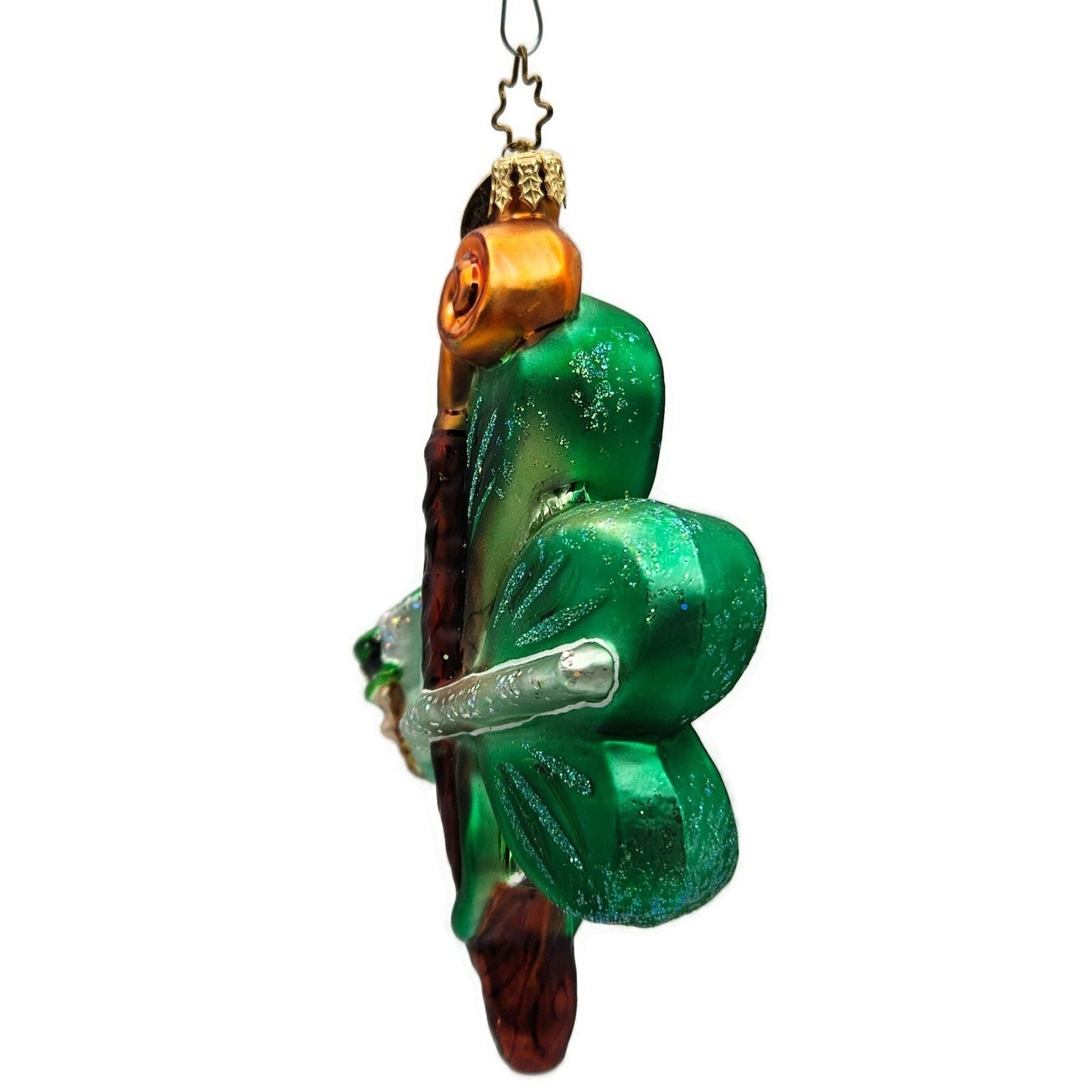 Christopher Radko Shillelaghans Clover Leaf St Patricks Tree Ornament 0103600