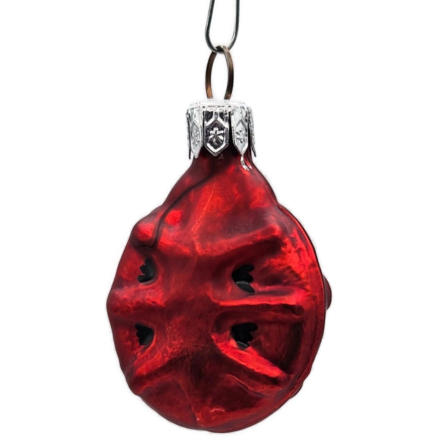 Patricia Breen Ladybug Red Polka Dot Closed Wing Spring Christmas Tree Ornament