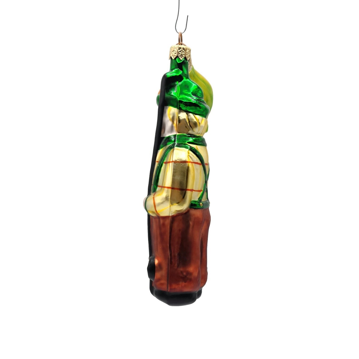 Patricia Breen Fisherboy and Fish Autumnal Fall Fishing Christmas Tree Ornament