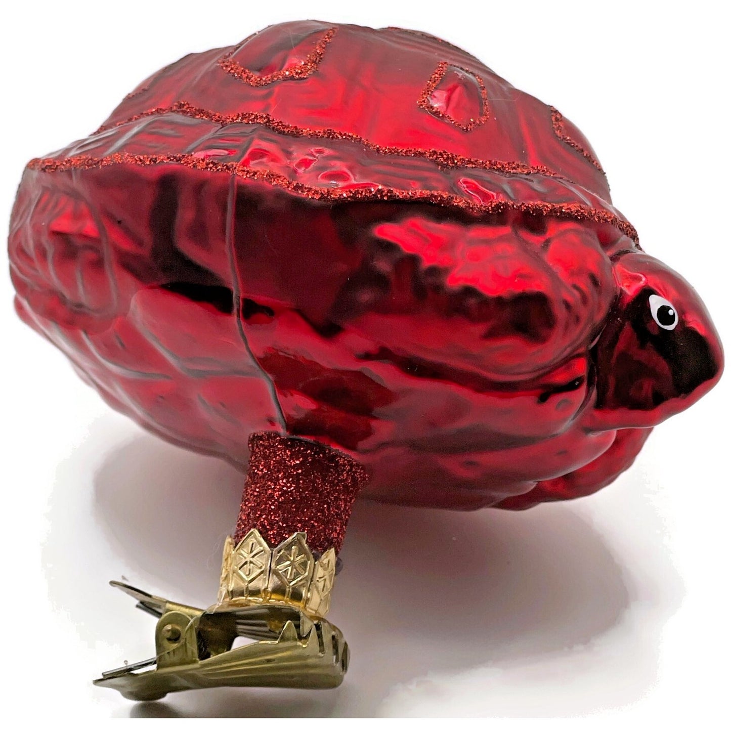 Patricia Breen Ornament Henris Turtle Red Bathers Art Painting Christmas Clip On