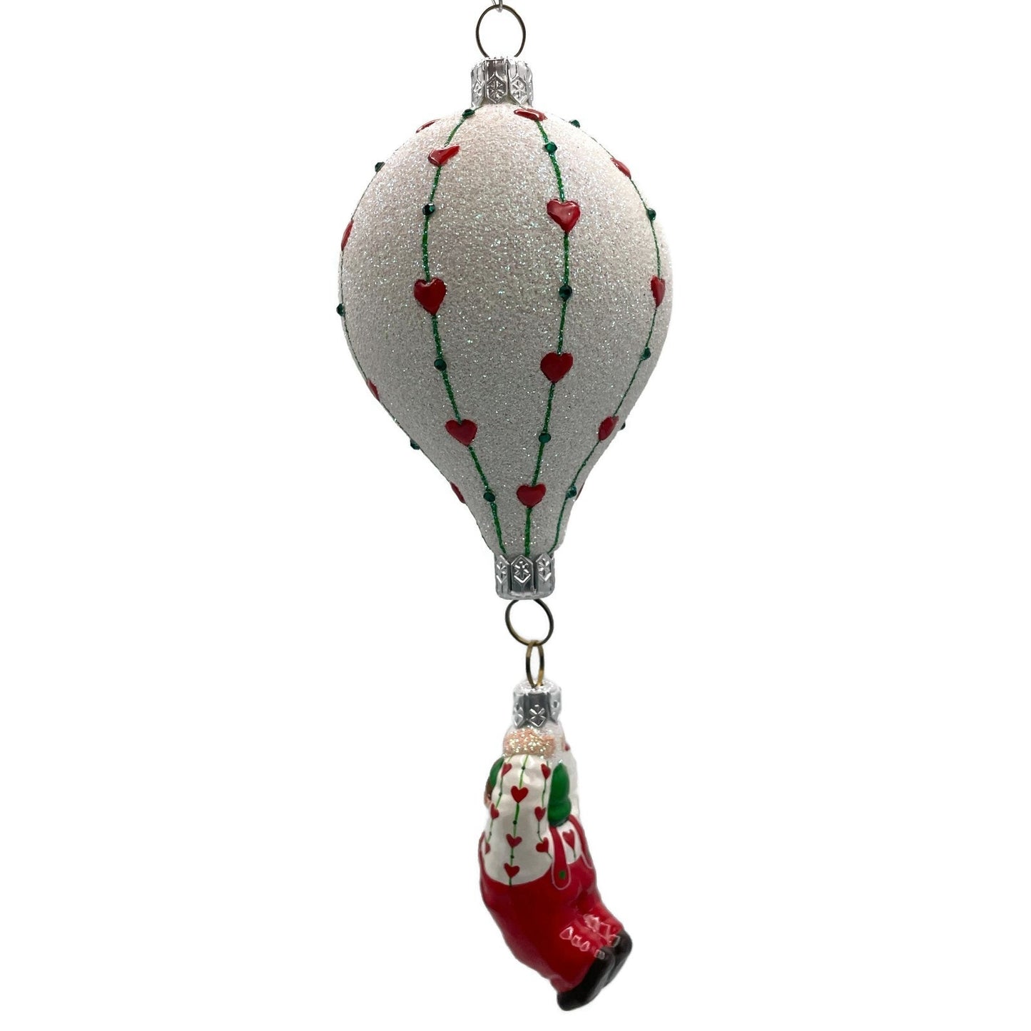 Patricia Breen Miniature Balloon Boy Hearts Valentines Christmas Tree Ornament