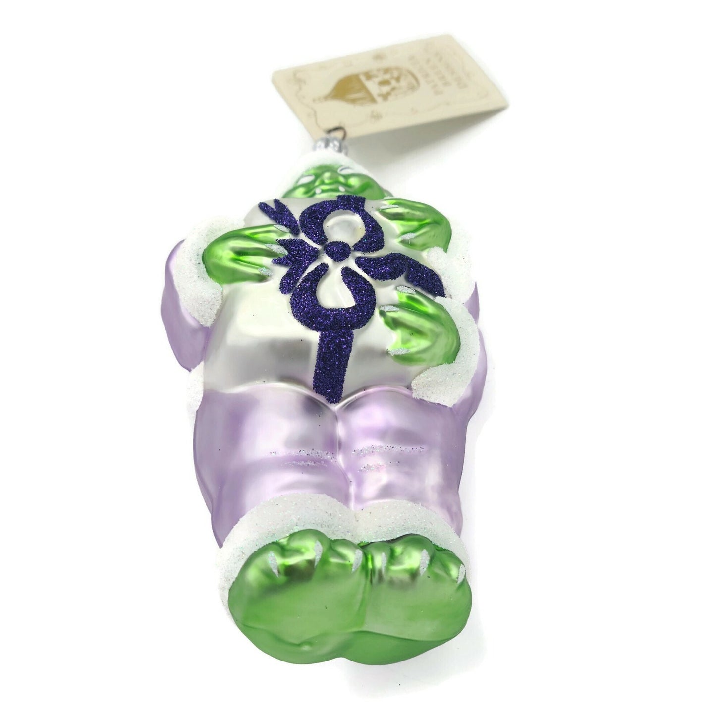Patricia Breen Mmmonster Delivery Lavender Ornament Halloween Monster 9919