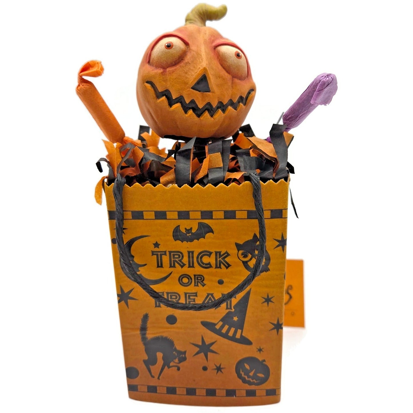 Rucus Studio Boogie Goodie Bag Halloween Candy Box Bobble Head Scott Smith 2002