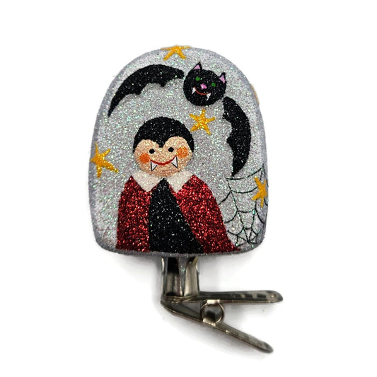 Patricia Breen Halloween Headstone Dracula RIP Bat Spider Christmas Ornament