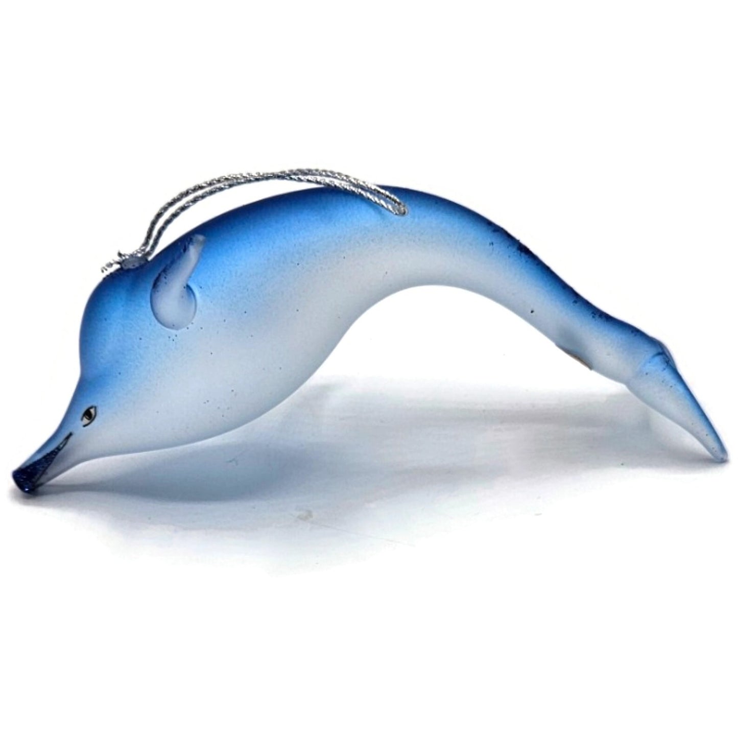 Sofferia De Carlini Delfrost Twinklefin Dolphin Italian Christmas Tree Ornament