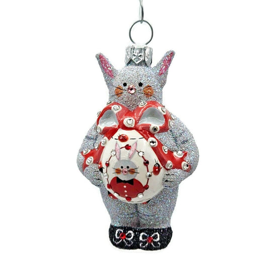 Patricia Breen Keepsake Egg Ladybug Bunny Easter Holiday Christmas Tree Ornament