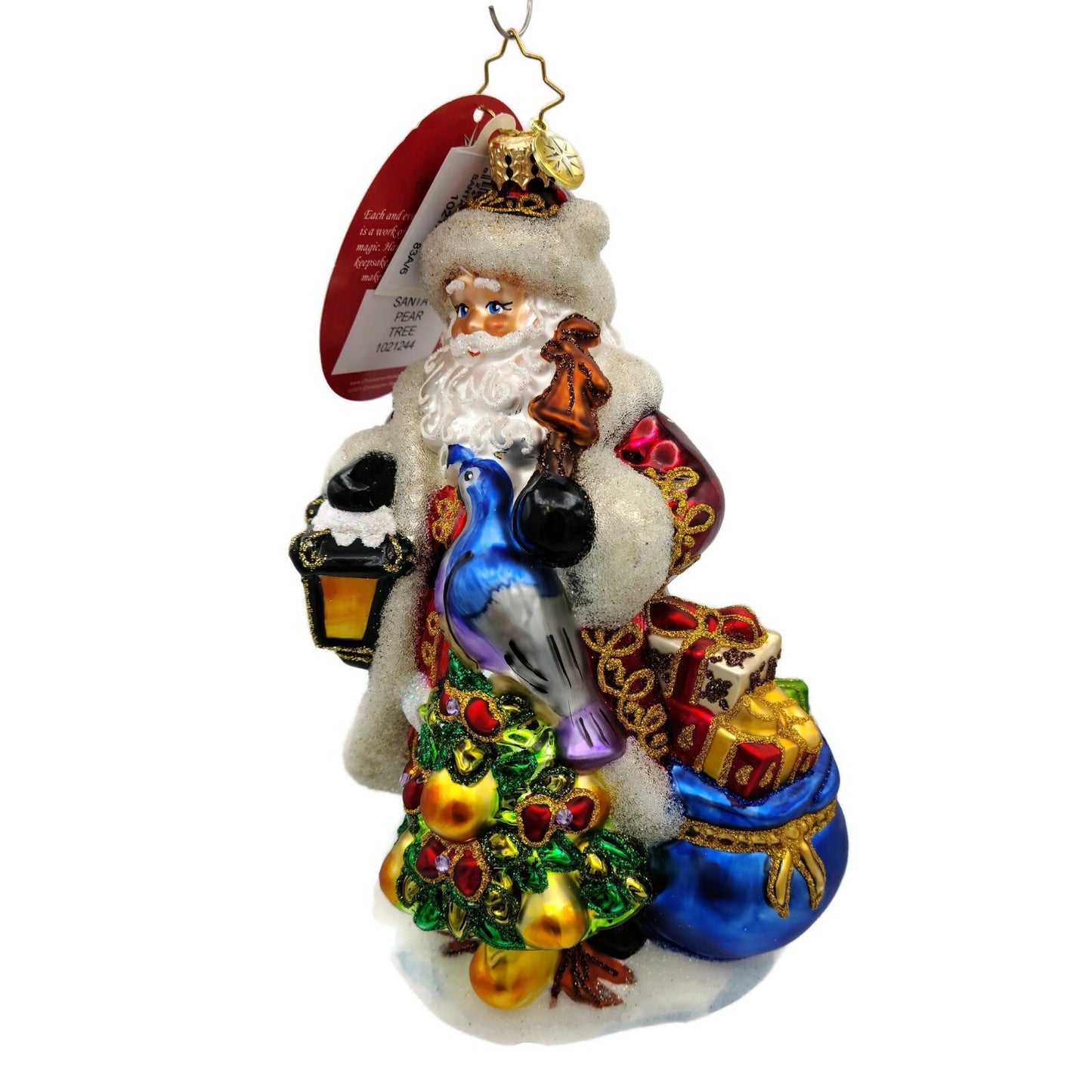 Christopher Radko Santas Pear Tree Christmas Tree Holiday Ornament 1021244