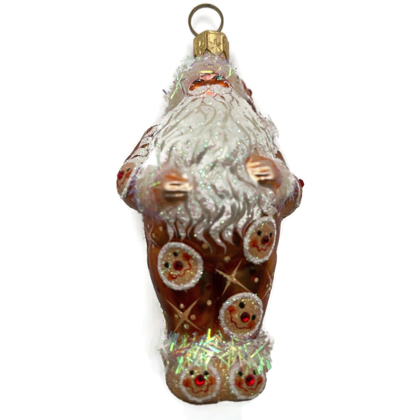 Patricia Breen Good Night Henry Gingerbread Santa Claus Christmas Tree Ornament