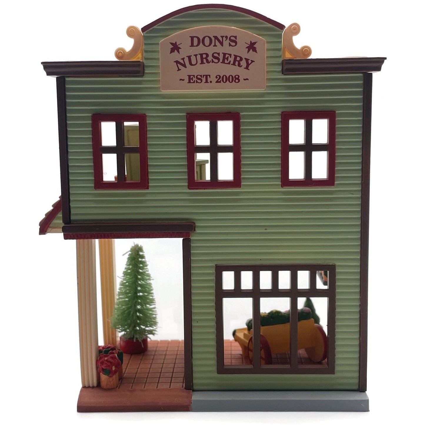 Hallmark Dons Nursery 2008 25th Anniversary Christmas Keepsake Ornament House