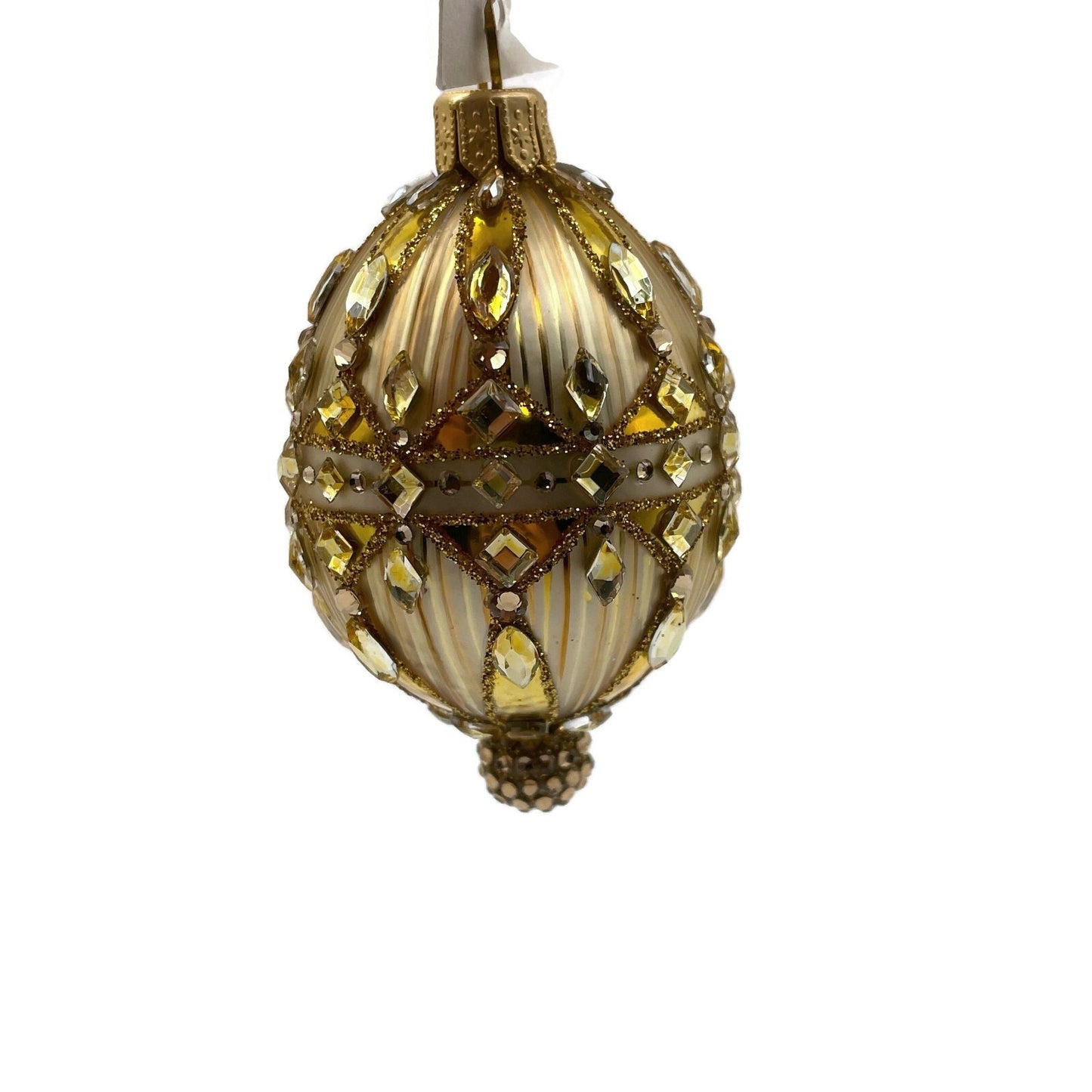 Patricia Breen Petit Egg Le Notre Gold Versailles Easter Christmas Tree Ornament