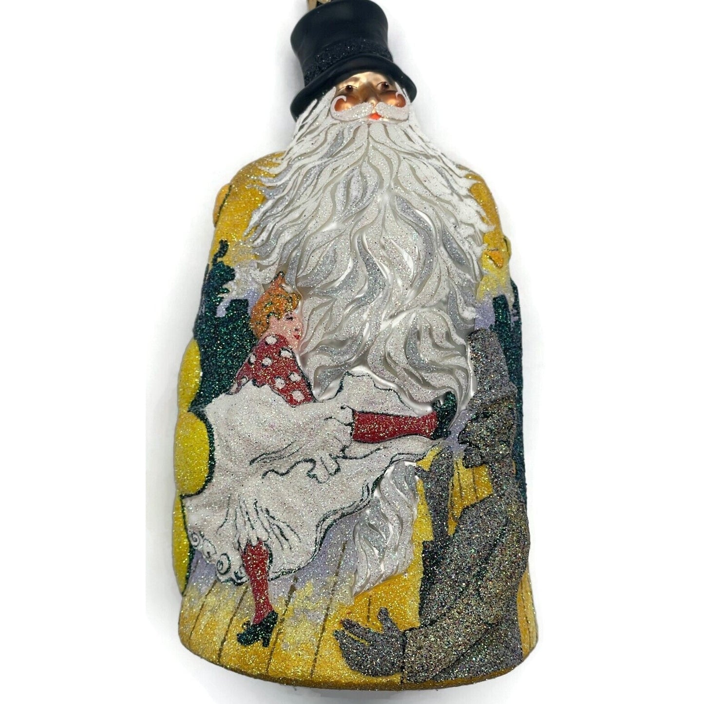 Patricia Breen Henri Toulouse Lautrec Santa Claus Christmas Tree Ornament AIC