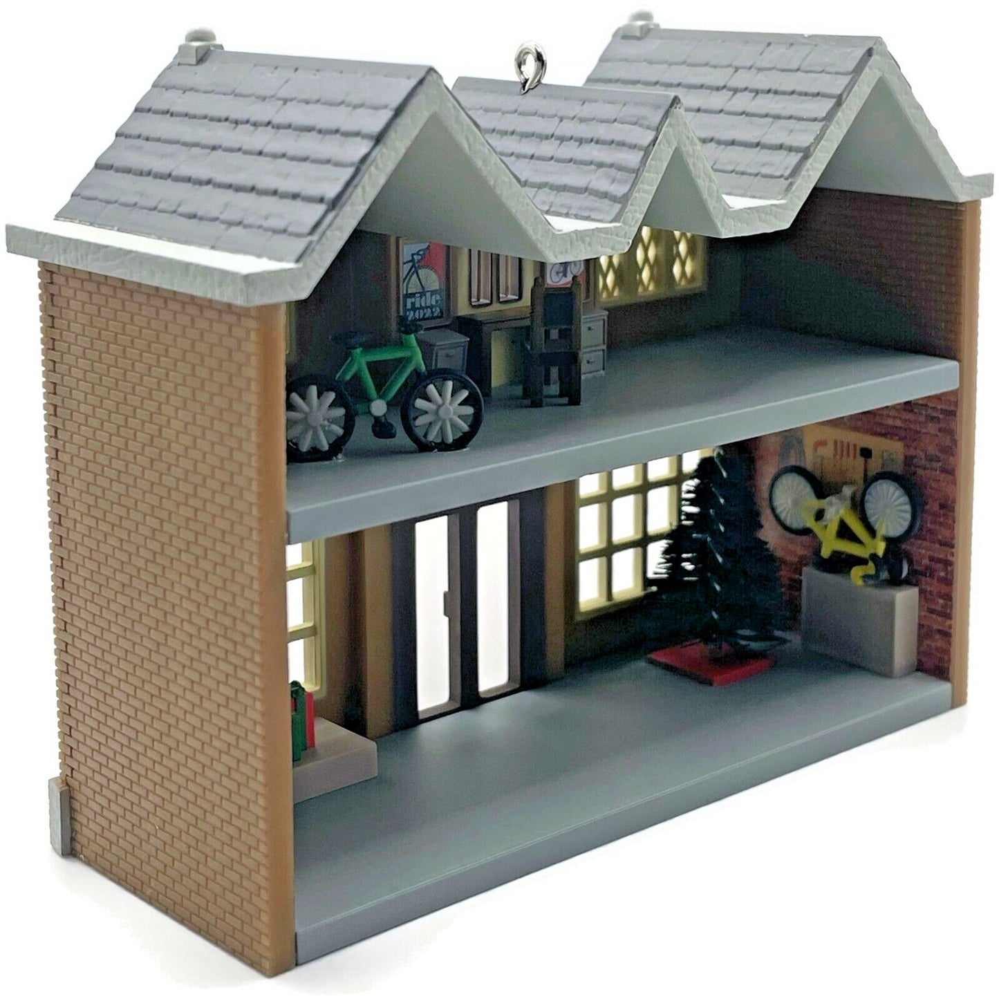 Hallmark Keepsake Korners Bicycle Shop 2022 Tom Best Christmas Tree Ornament