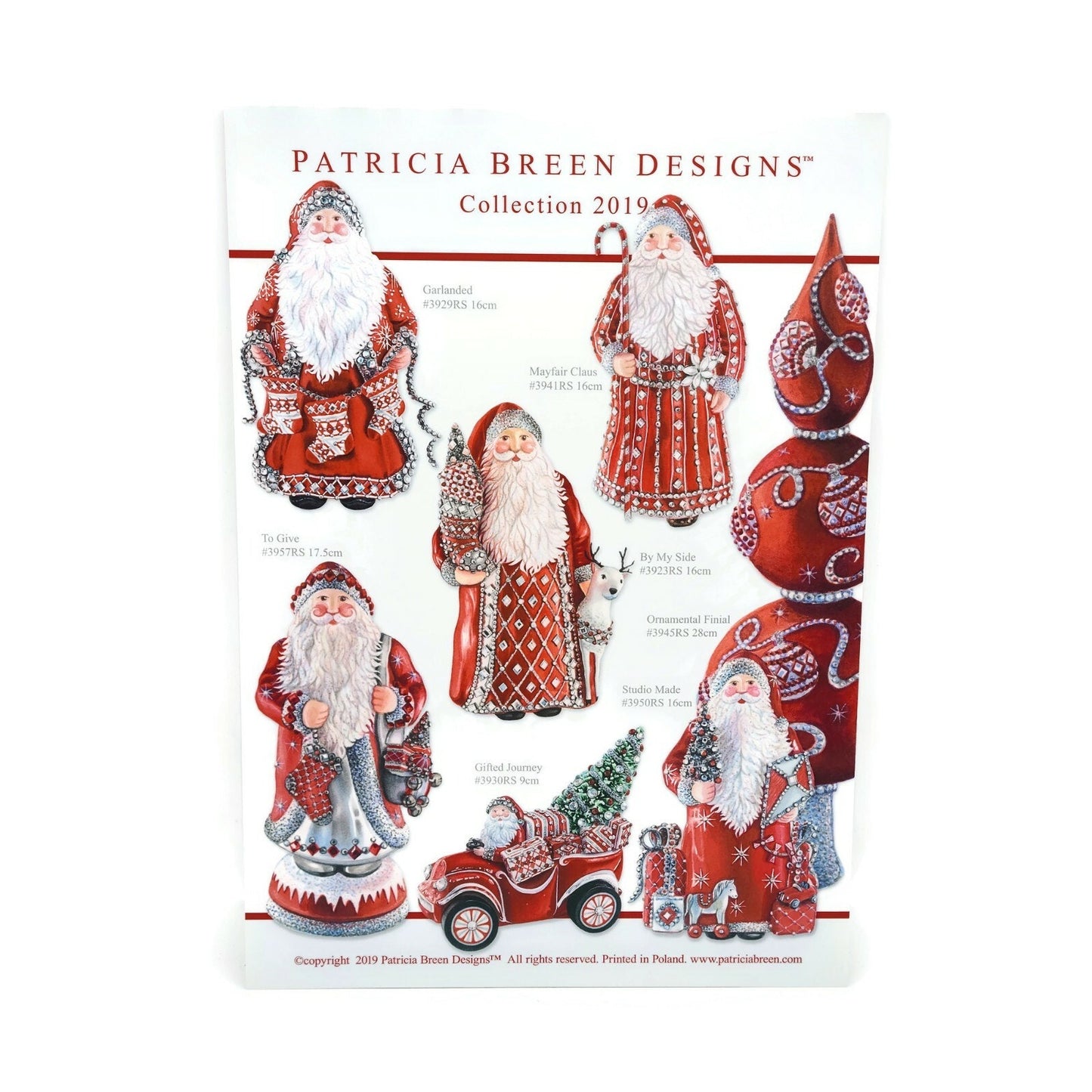 Patricia Breen Christmas Fall Holiday Ornament Catalog Collection 2019 Brochure
