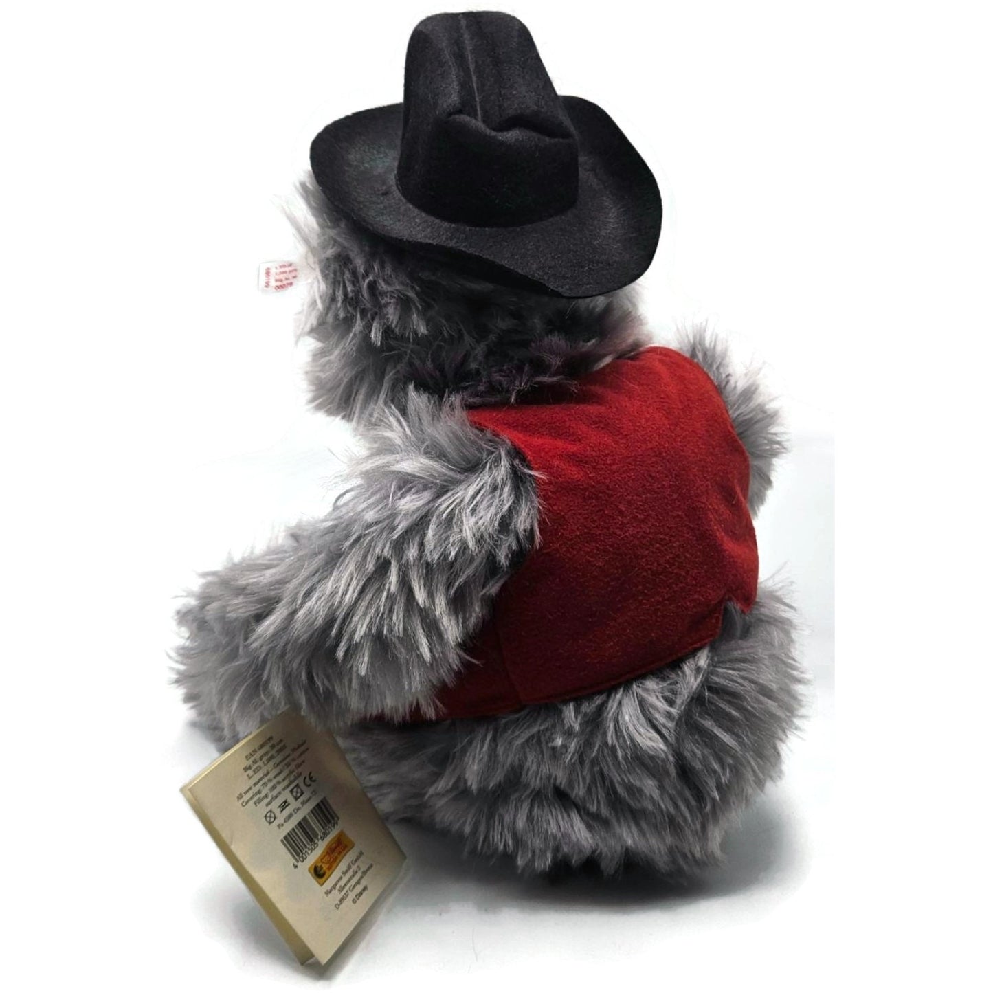 Steiff Bear Walt Disney World Big Al Teddy Bear Plush Toy Gray Limited Edition