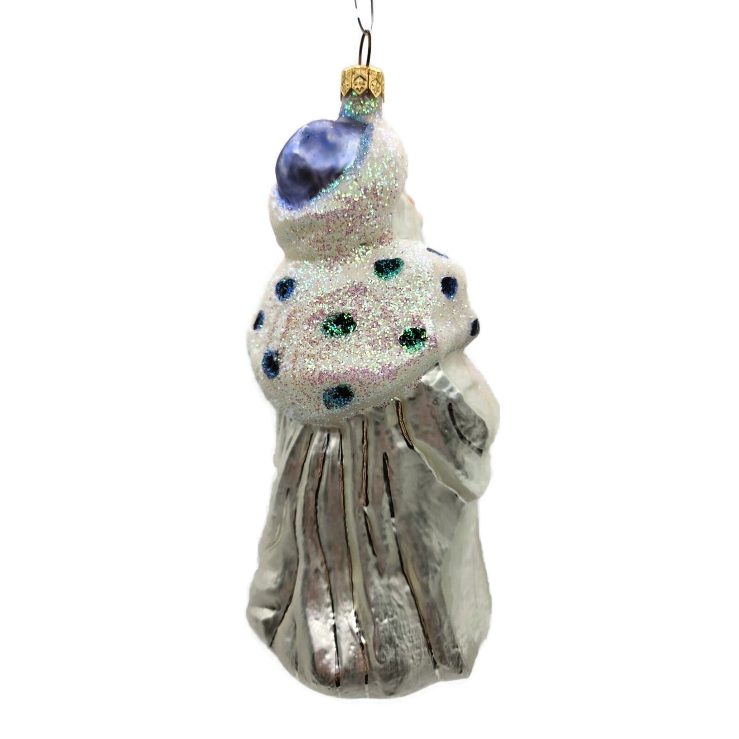 Christopher Radko Ermine Santa Claus Winter Dream Christmas Tree Ornament 962500