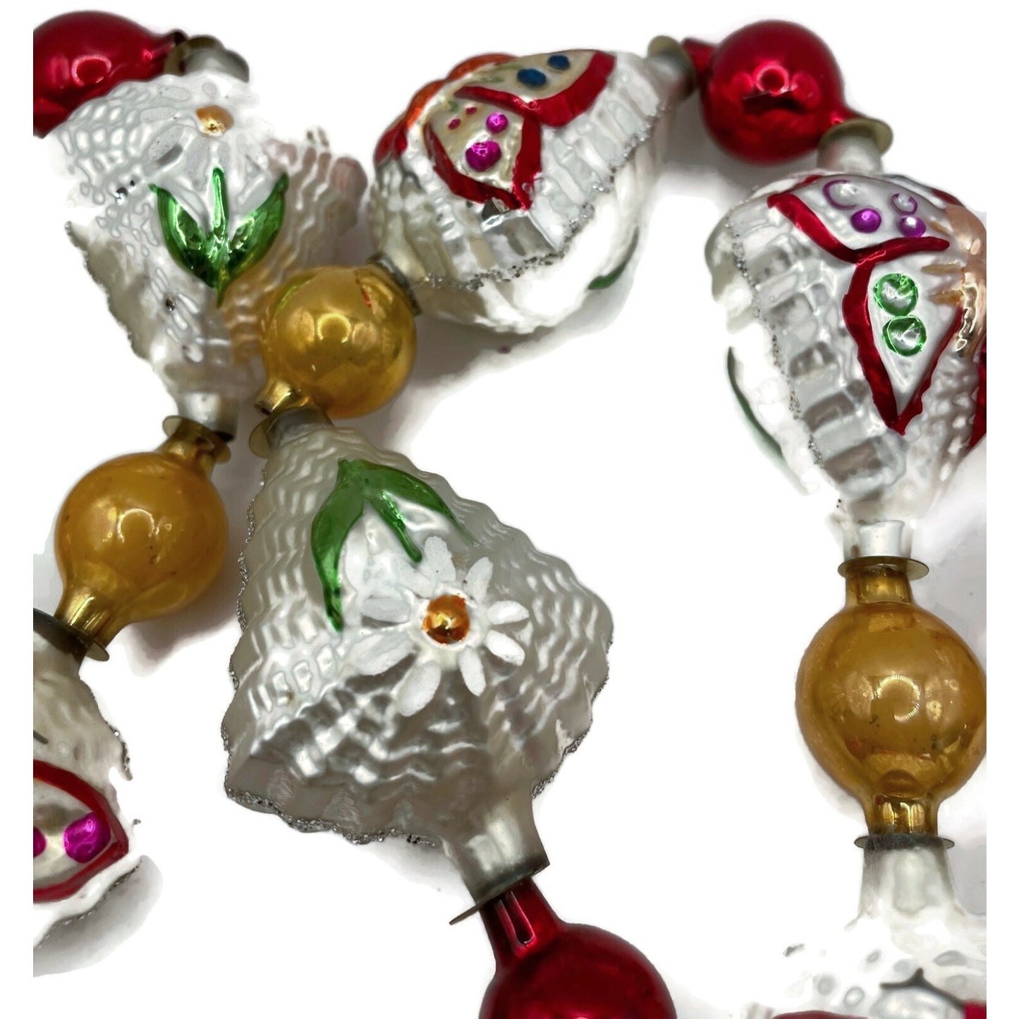 Christopher Radko Alpine Wings Butterfly Flower Christmas Tree Garland 93-086-0