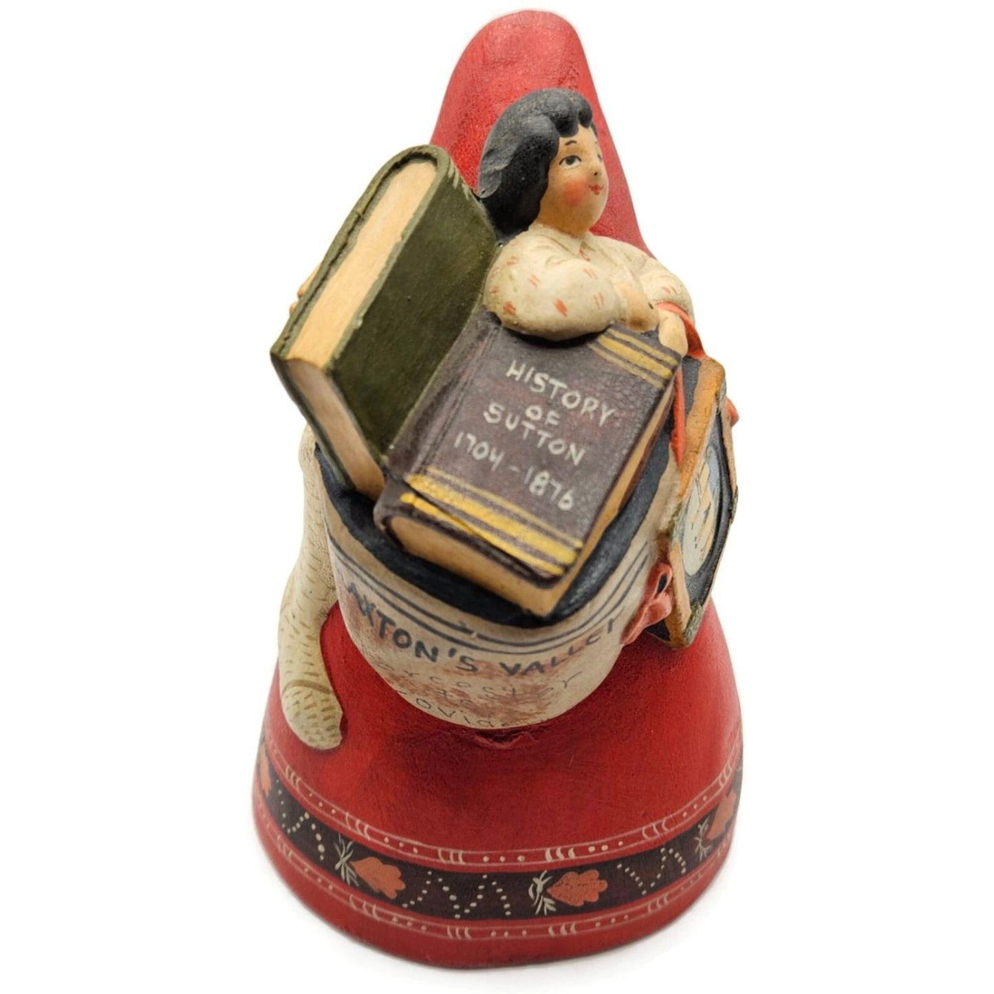 Vaillancourt Sutton 300th Anniversary Santa Claus Chalkware Christmas Figurine