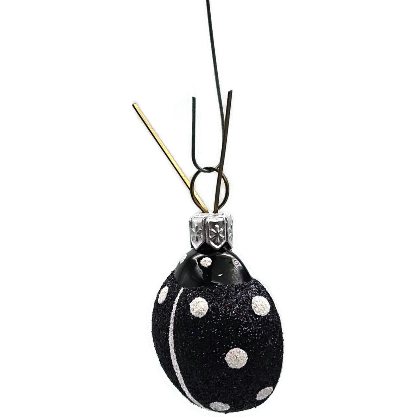 Patricia Breen Ladybug Ladybug Black Closed Wing Bug Spring Christmas Ornament